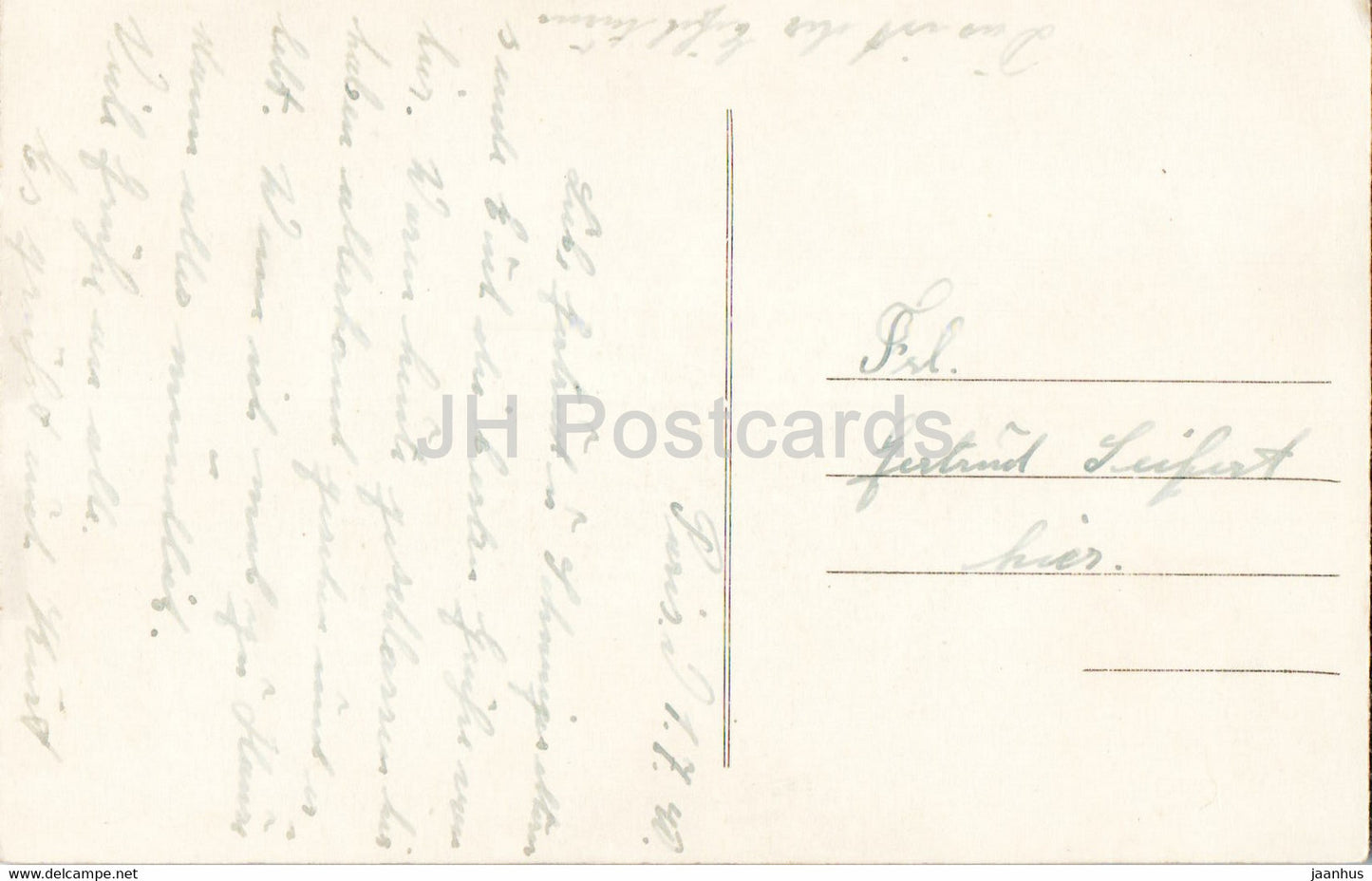 Paris - La Tour Eiffel - old postcard - 1940 - France - used