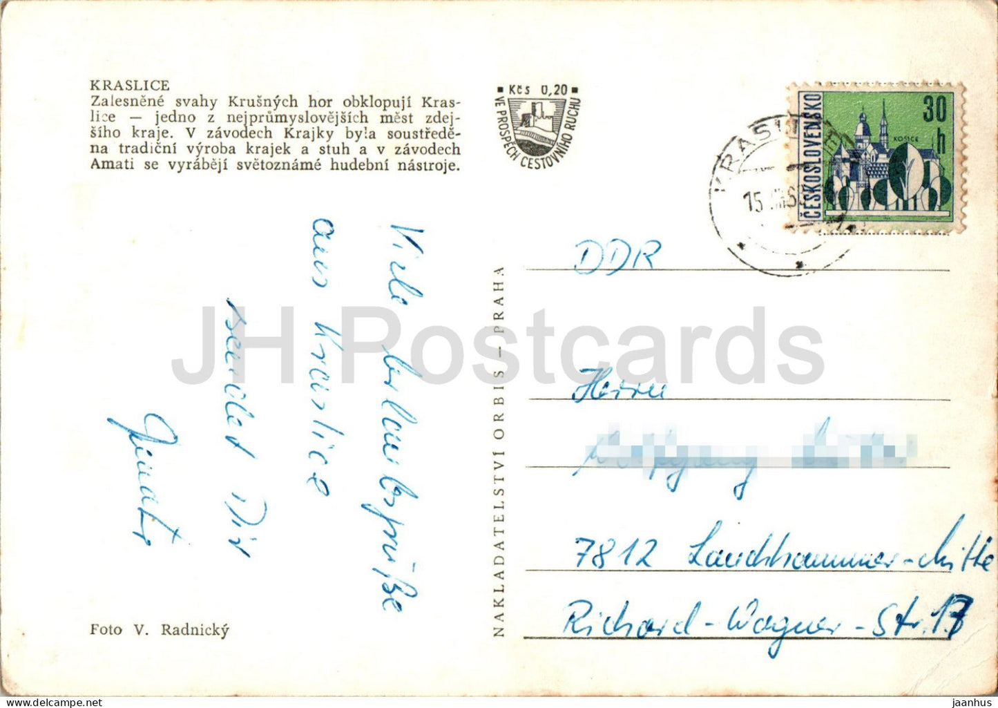 Kraslice - Czech Repubic - Czechoslovakia - used