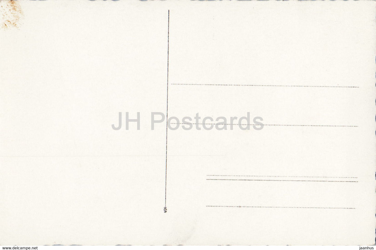 homme - carte postale ancienne - France - inutilisée