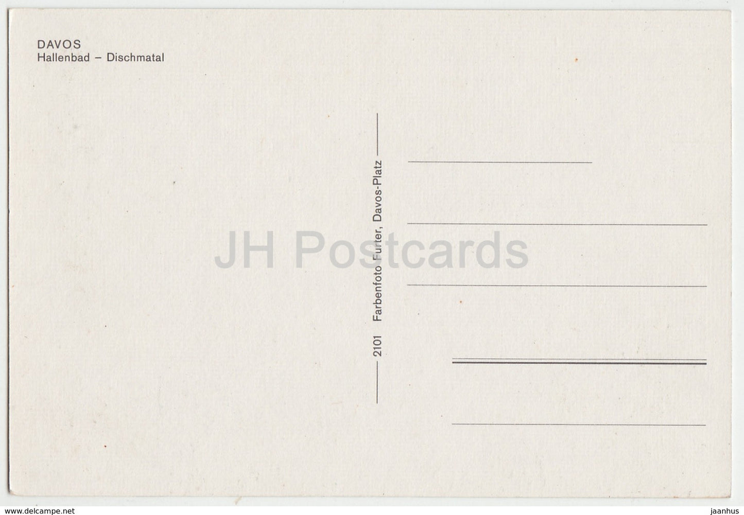 Davos - Hallenbad - Dischmatal - pool - 2101 - Switzerland - unused