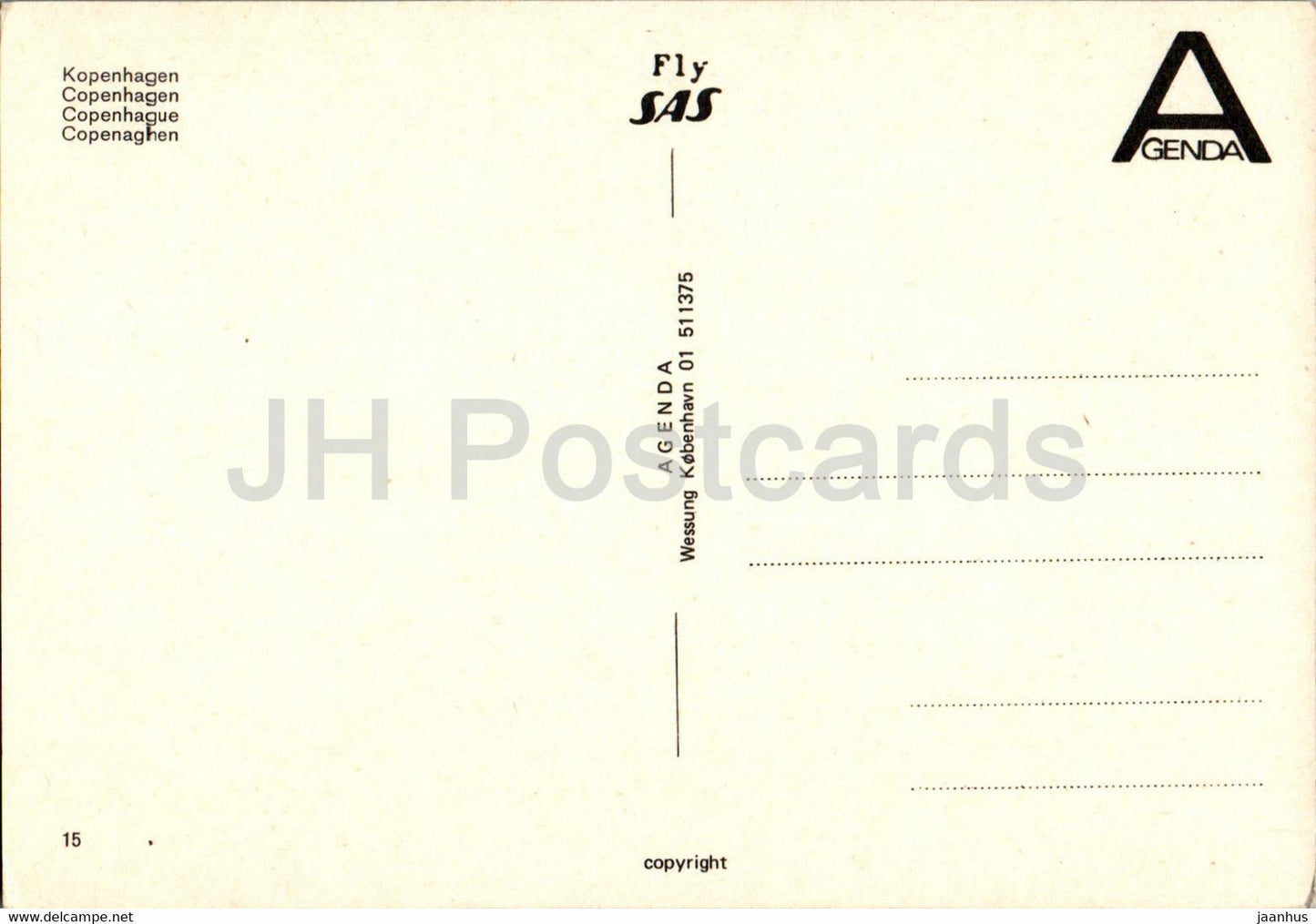 Copenhagen - Kopenhagen - Little Mermaid - multiview - 15 - Denmark - unused