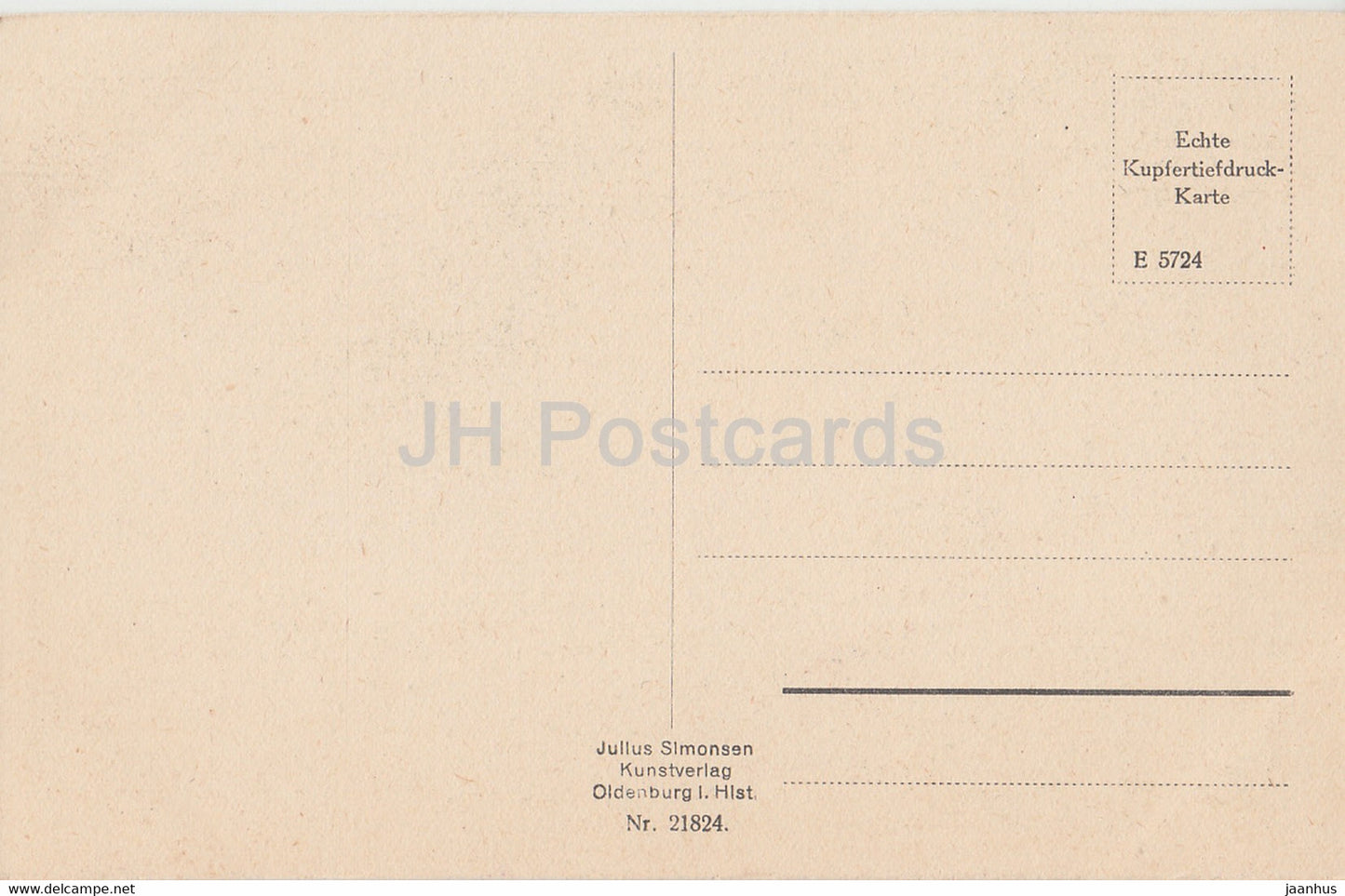 Bodetal i Harz - Hotel Konigsruh u Rosstrappefelsen - 21824 - old postcard - Germany - unused