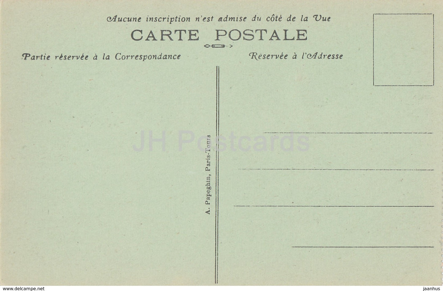 Amboise - Le Chateau Aile Louis XII - castle - 43 - old postcard - France - unused