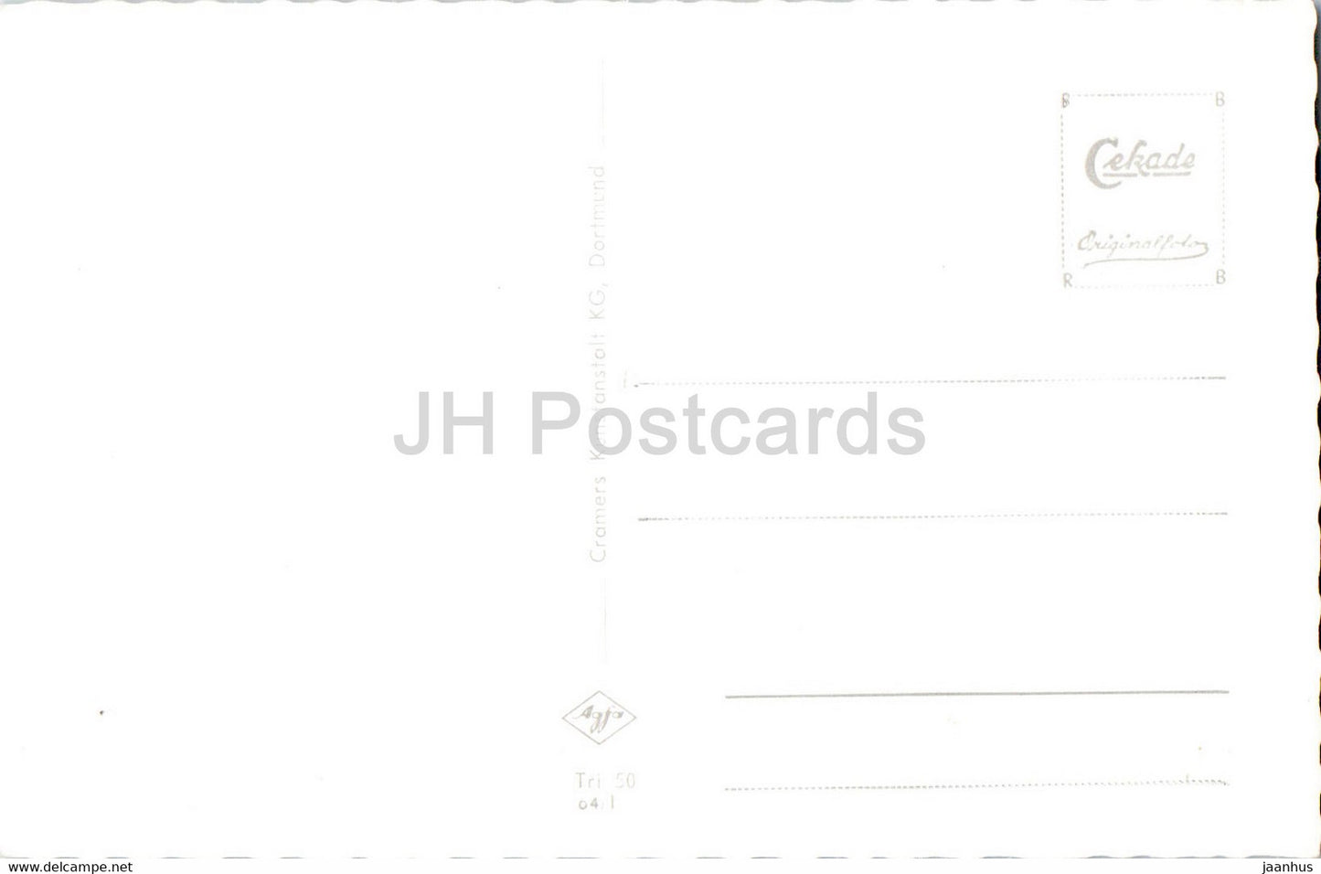 Nussbachtal bei Triberg im Schwarzwald - old postcard - Germany - unused