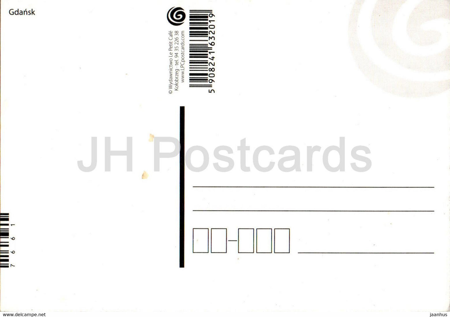 Gdansk - night view - Poland - unused