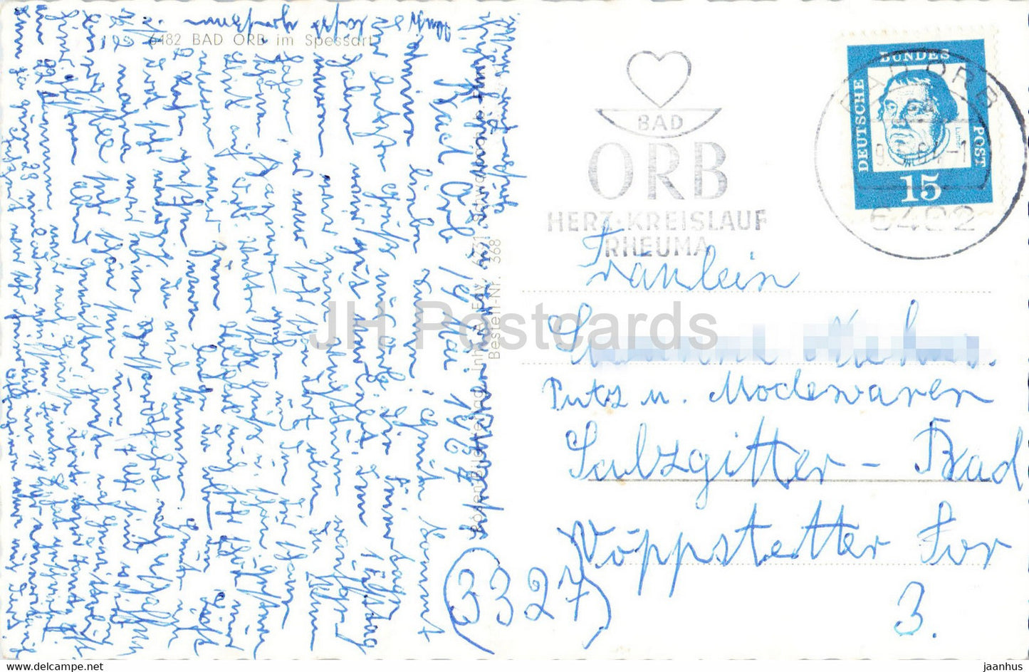 Bad Orb - Teilansicht - 1964 - Deutschland - gebraucht
