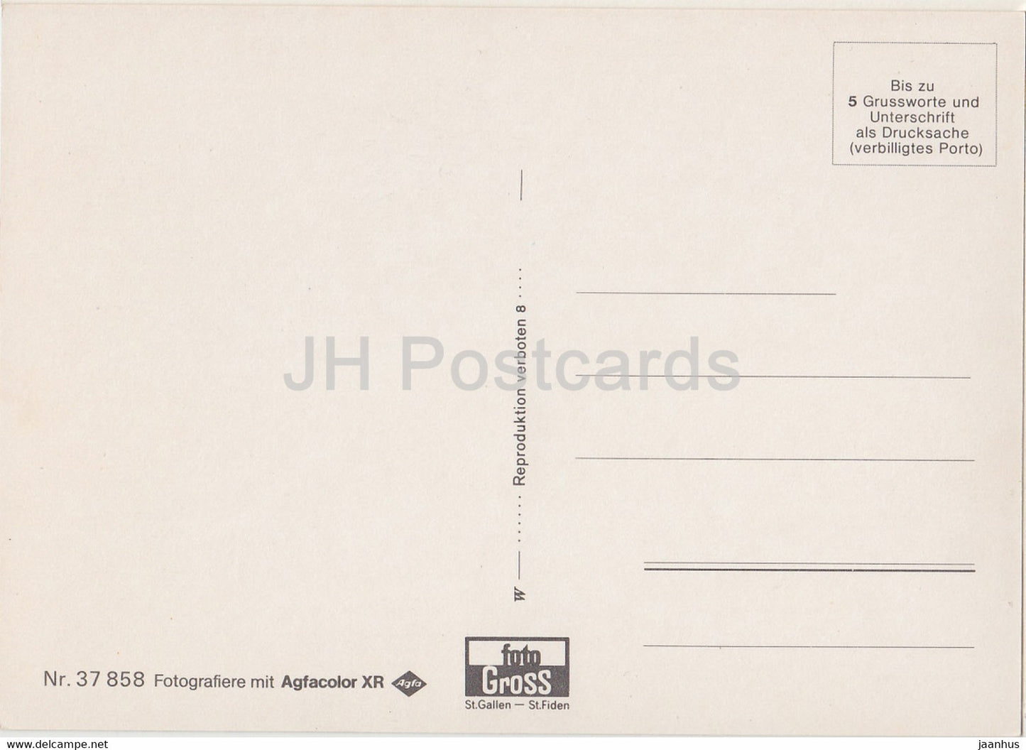 Gruss aus dem Appenzellerland - vache - costumes folkloriques - multiview - Suisse - inutilisé