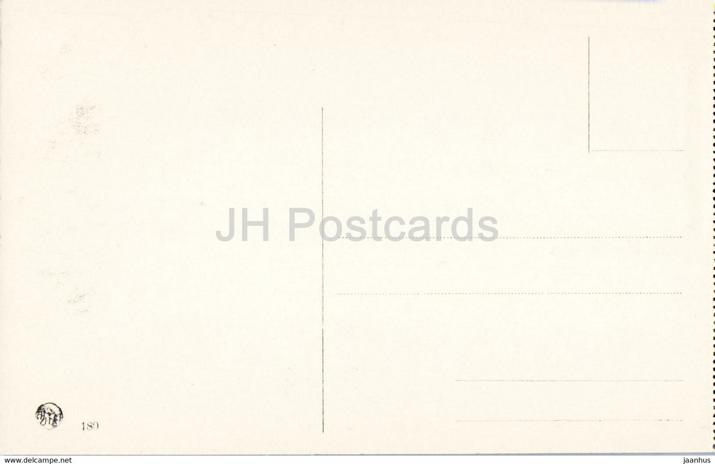 Tivoli - Cascata Bernini - waterfall - 180 - old postcard - Italy - unused