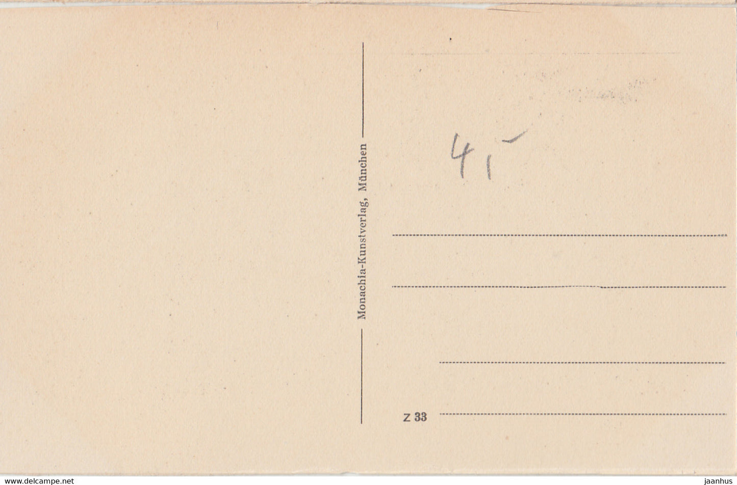 Wissower Klinken bei Sassnitz - old postcard - Germany - unused