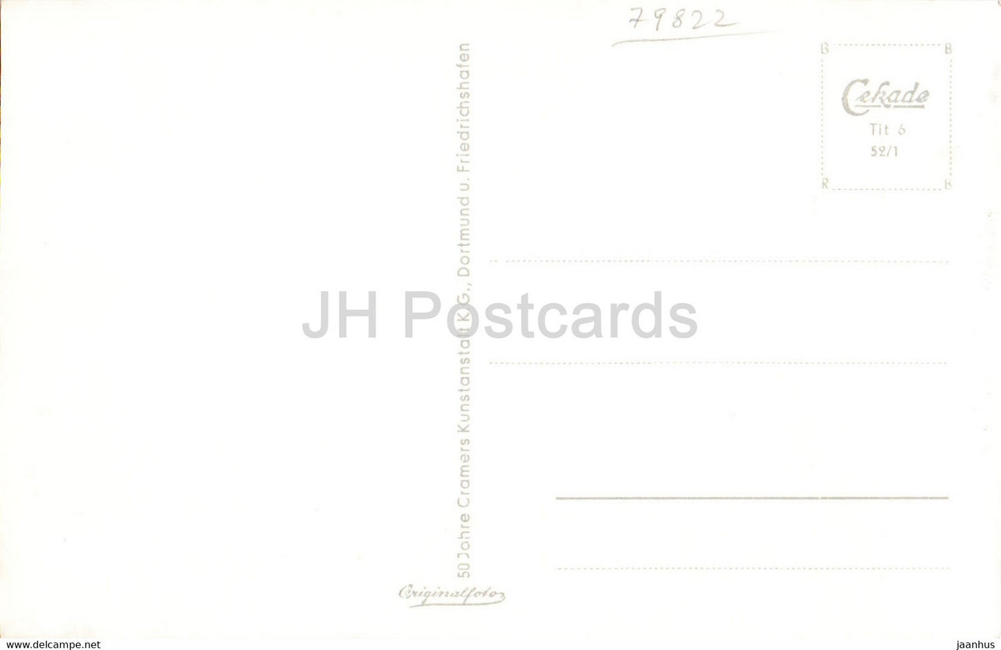 Titisee im Schwarzwald 860 m mit dem Feldberg und Seebuck - old postcard - Germany - unused