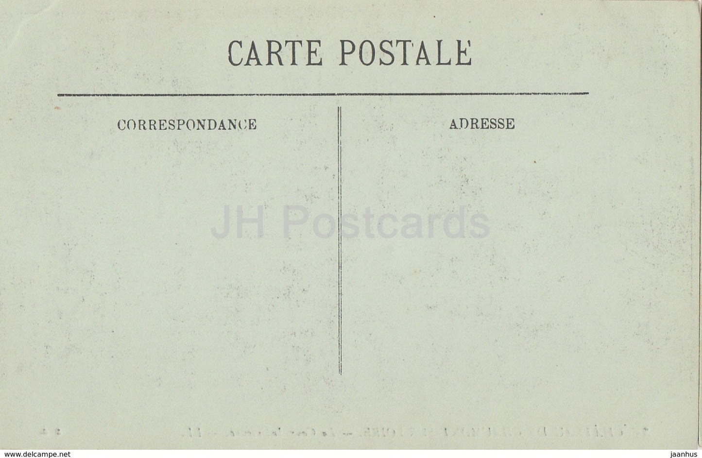 Chateau de Chaumont Sur Loire - La Cour Interieure - castle - 3 - old postcard - France - unused