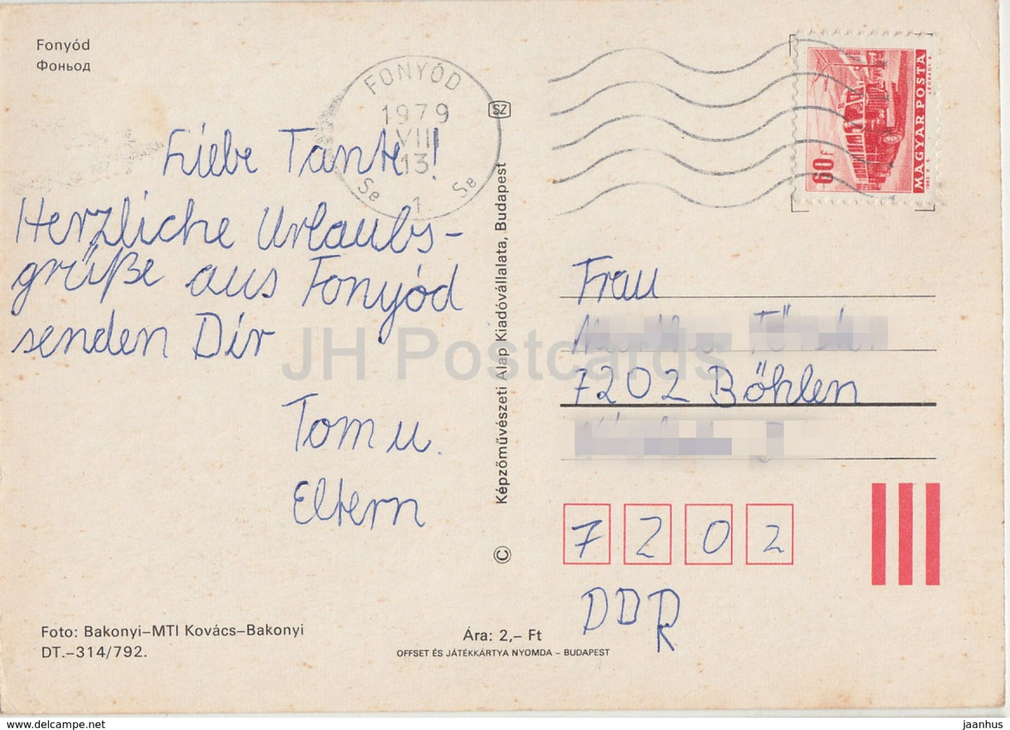 Fonyod - lac - multiview - 1979 - Hongrie - occasion