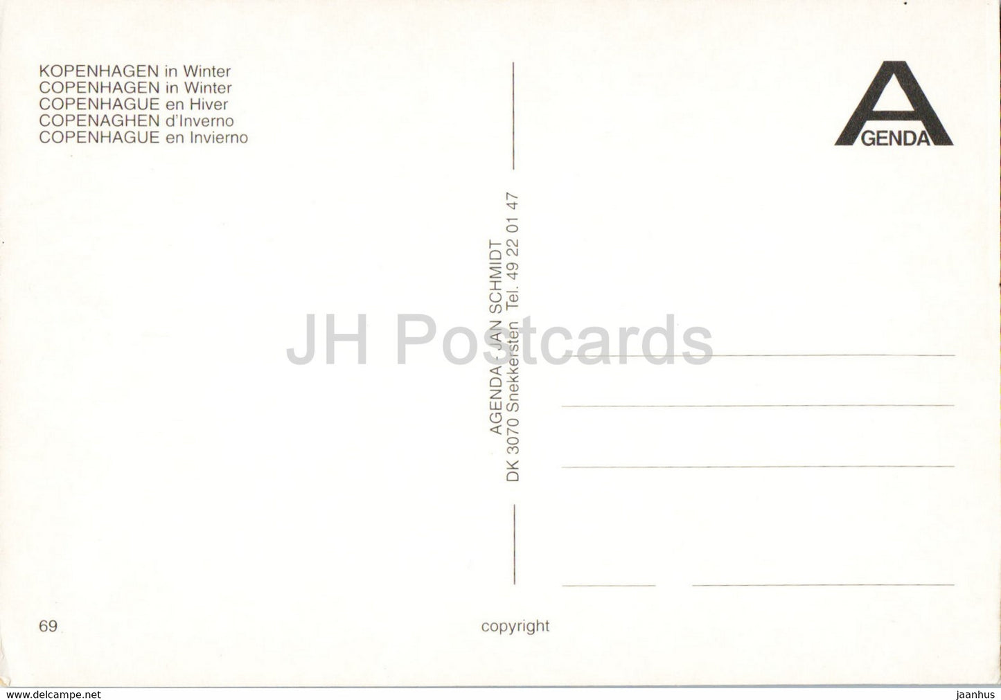 Copenhagen in Winter - multiview - 69 - Denmark - unused