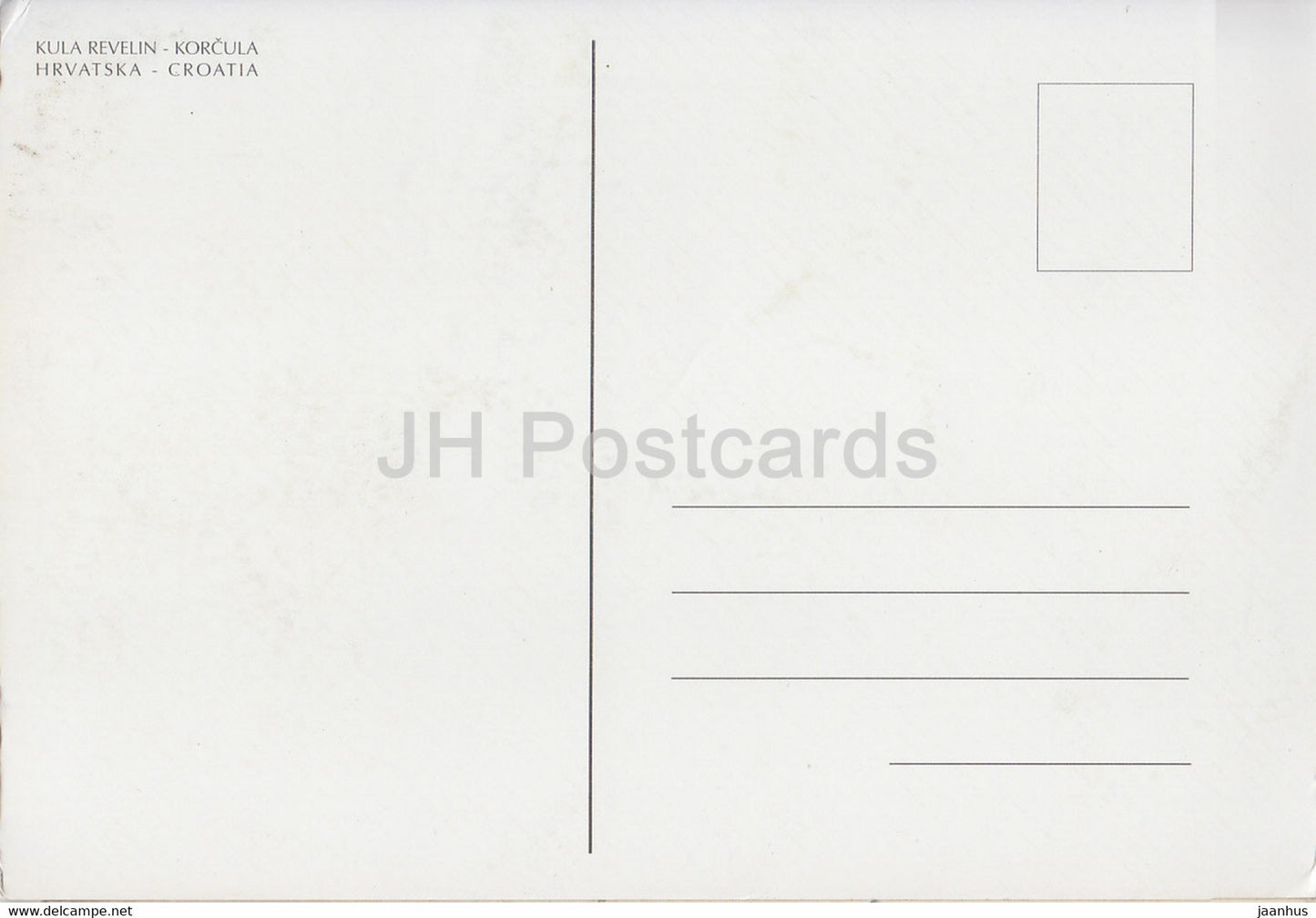 Kula Revelin - Koecula - Croatie - inutilisé