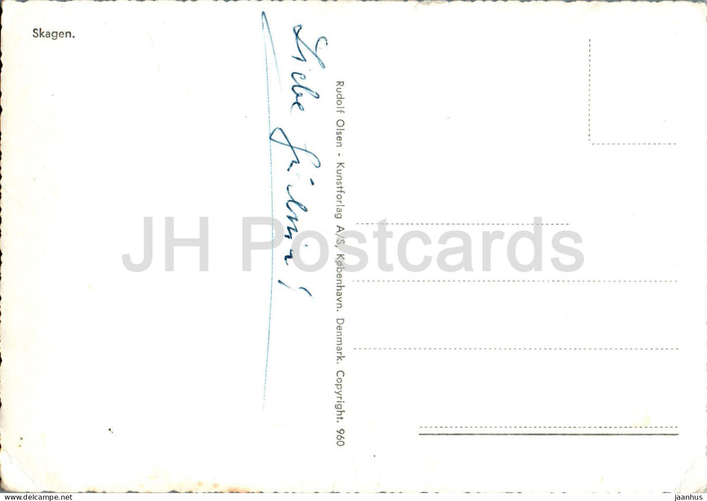 Skagen - église - bateau - navire - multiview - 960 - Danemark - utilisé