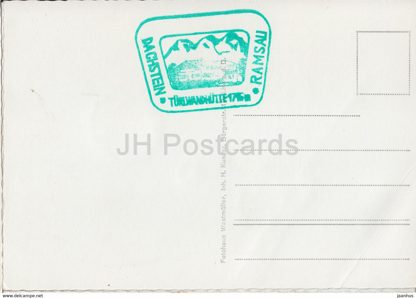 Turlwandhutte 1750 m mit Dachstein - 8431 - Austria - unused