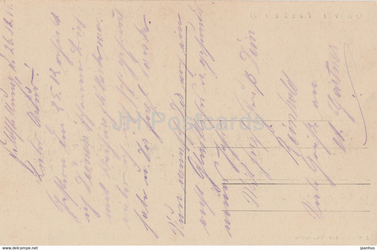 Charleville - Place Ducale - 2 - Straßenbahn - alte Postkarte - 1915 - Frankreich - gebraucht