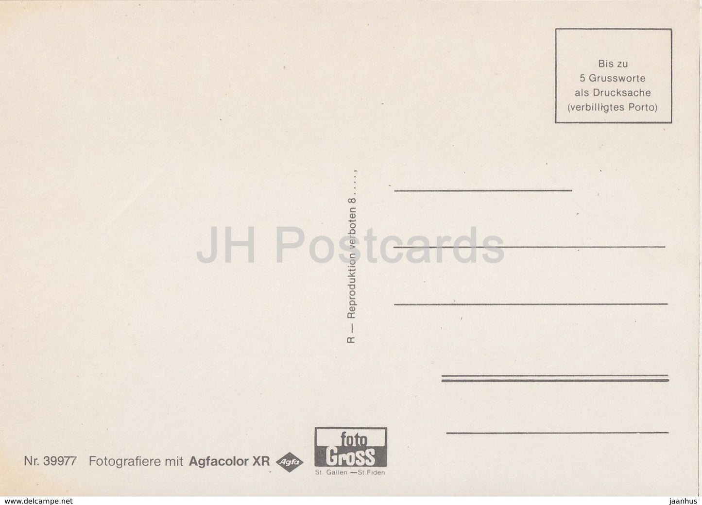 Im Domleschg - Partien an der N 13- 39977 - Switzerland - unused