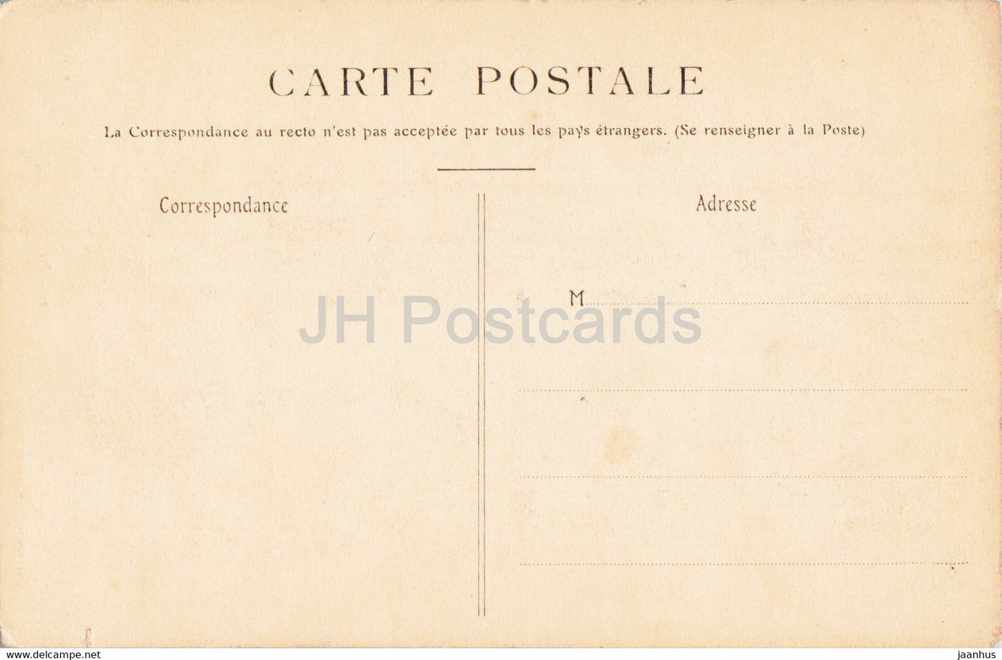 Reims - Cathédrale - La grande nef - cathédrale - carte postale ancienne - France - inutilisée