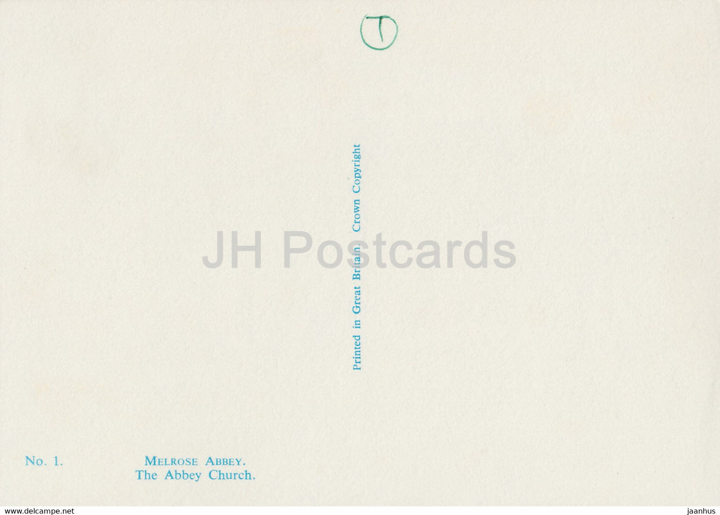 Abbaye de Melrose - L'église abbatiale - Ecosse - Royaume-Uni - inutilisée