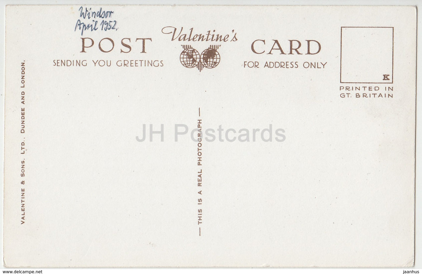 Windsor Castle from the Air - 223382 - 1952 - United Kingdom - England - used