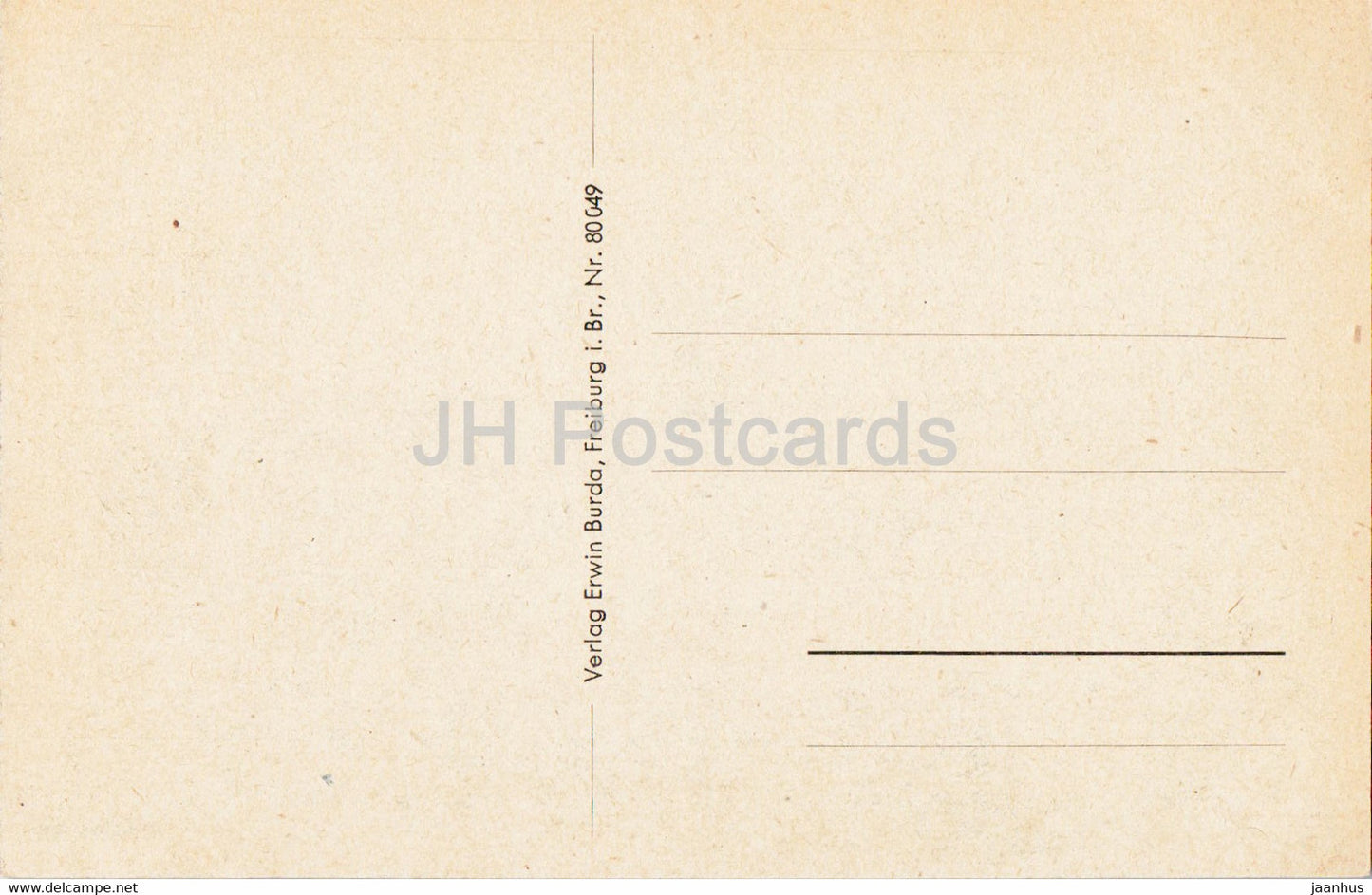 Freiburg i Br - Rathaus - 80049 - alte Postkarte - Deutschland - unbenutzt