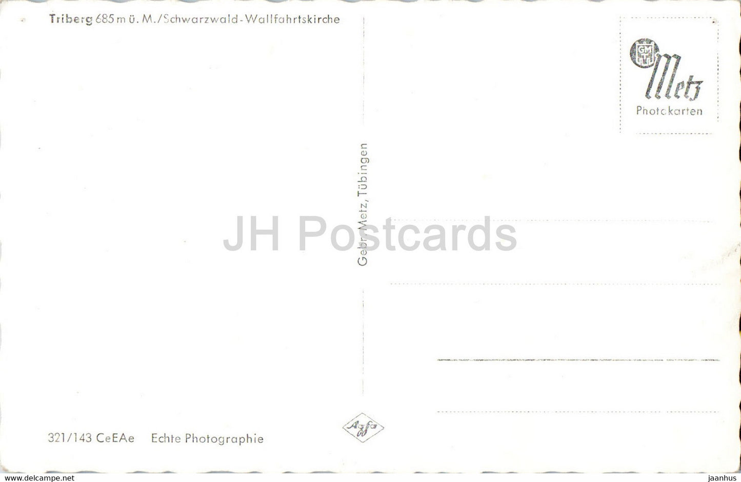 Triberg 685 m - Wallfahrtskirche - church - Germany - unused