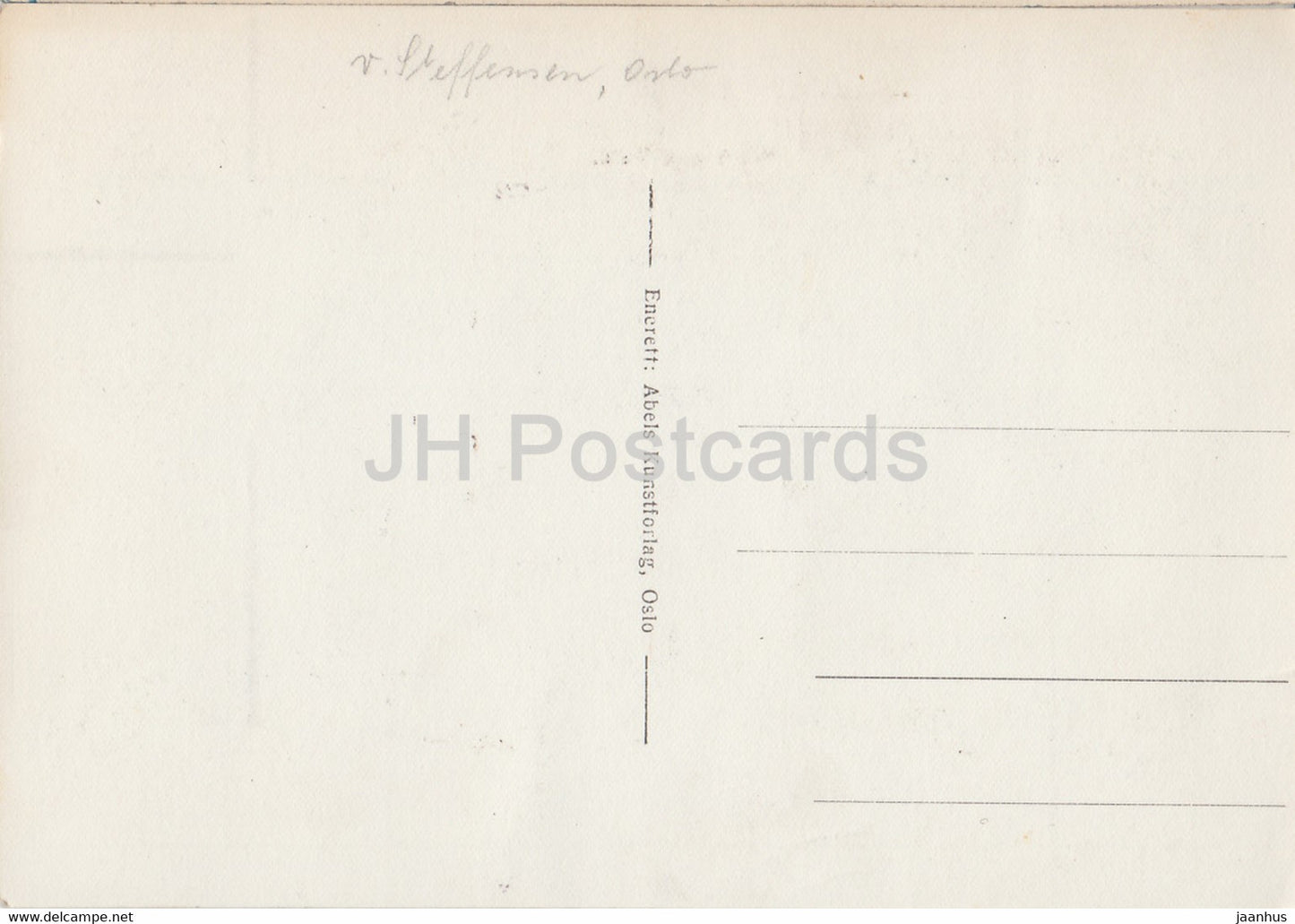 Oslo - Akerselven ved Ankerbroen og Jacobskirken - Norway - unused