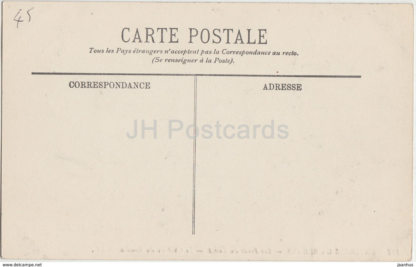 Environs d'Orléans - Les Bords du Loiret - Château du Randon - castle - 191 - old postcard - France - unused