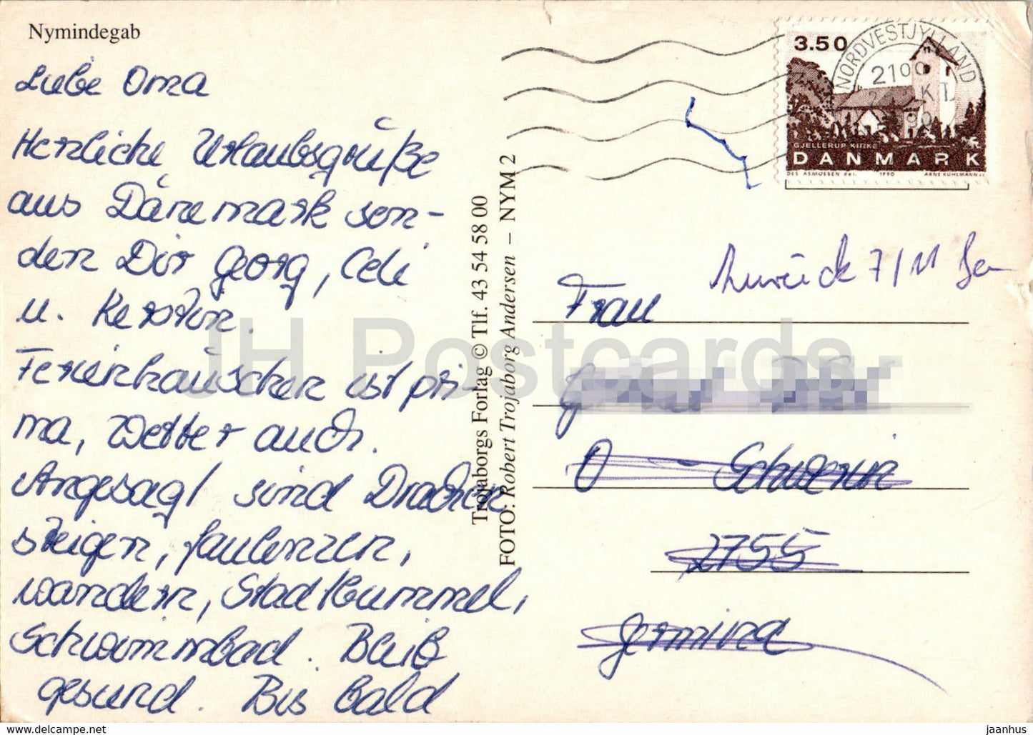 Nymindegab - 1990 - Danemark - d'occasion