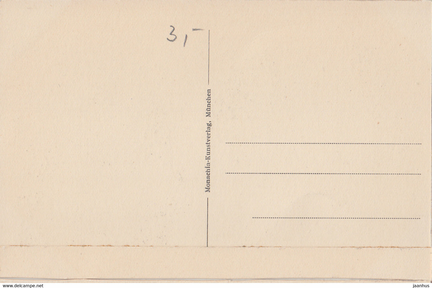 Schlucht u Wissower Klinken bei Sassnitz - old postcard - Germany - unused