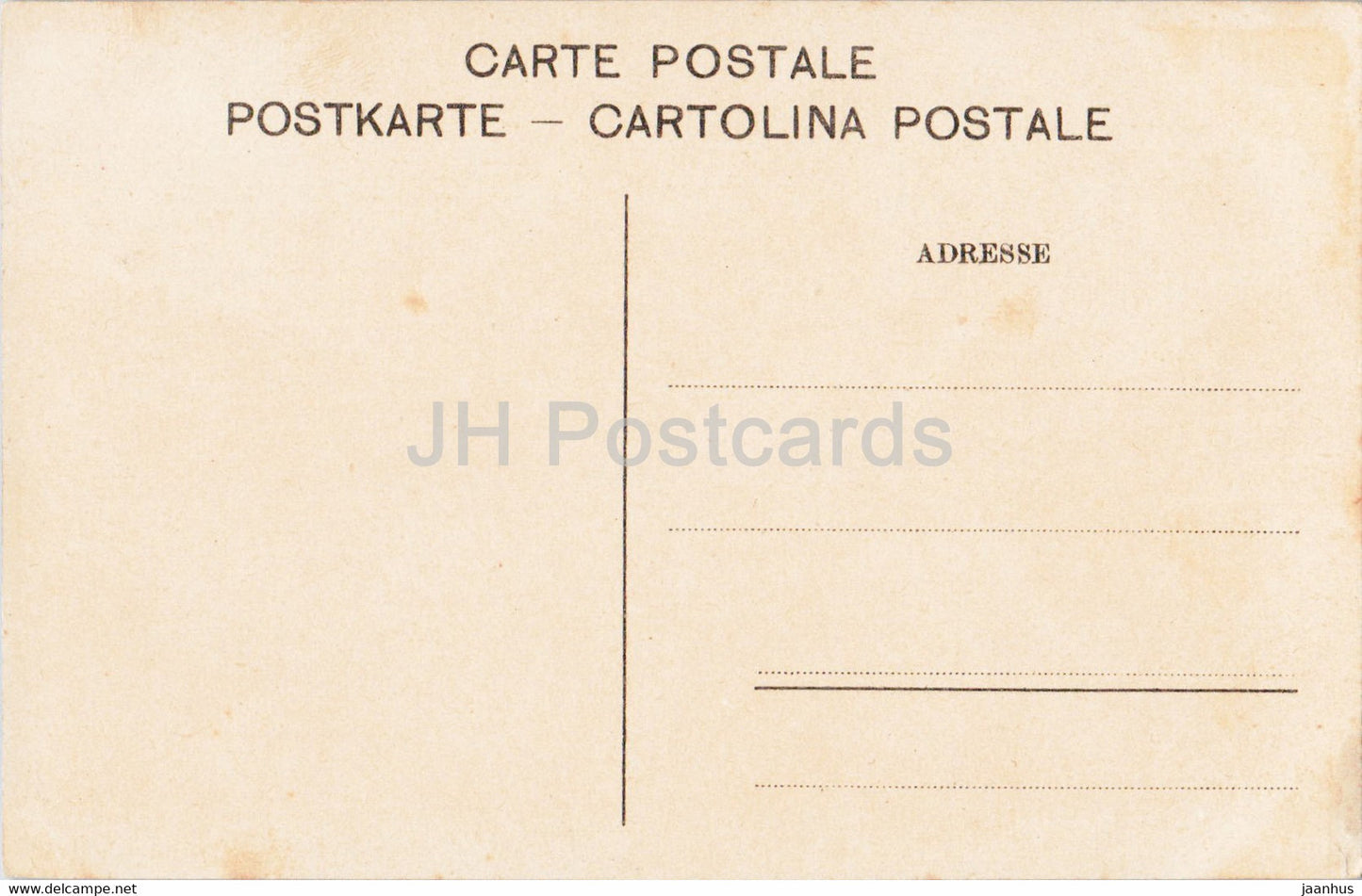 Die Jungfrau 4166 m - 3214 - carte postale ancienne - Suisse - occasion