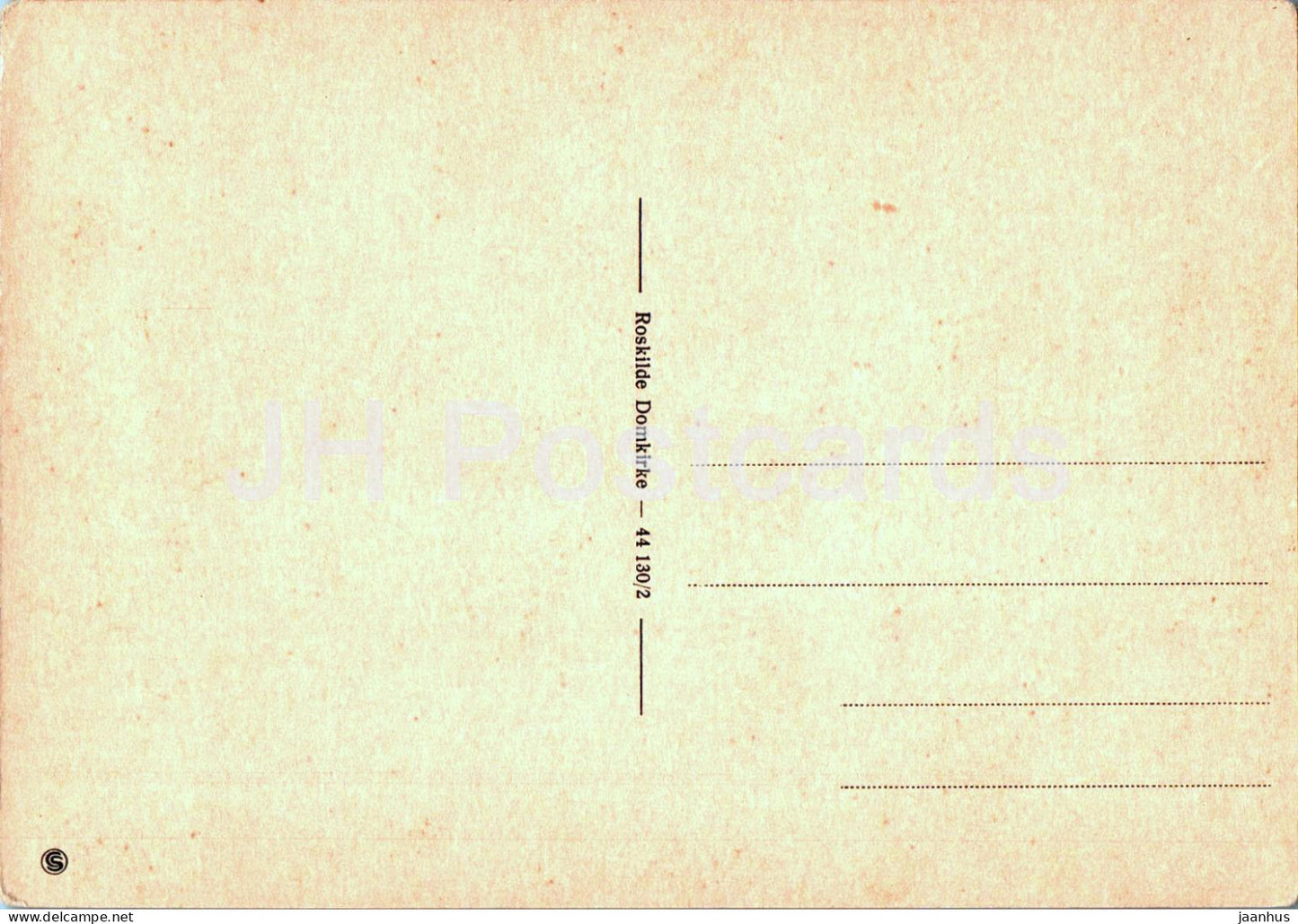 Roskilde cathedral - Roskilde Domkirke - Chr IV Kapel - 130/2 - old postcard - Denmark - unused