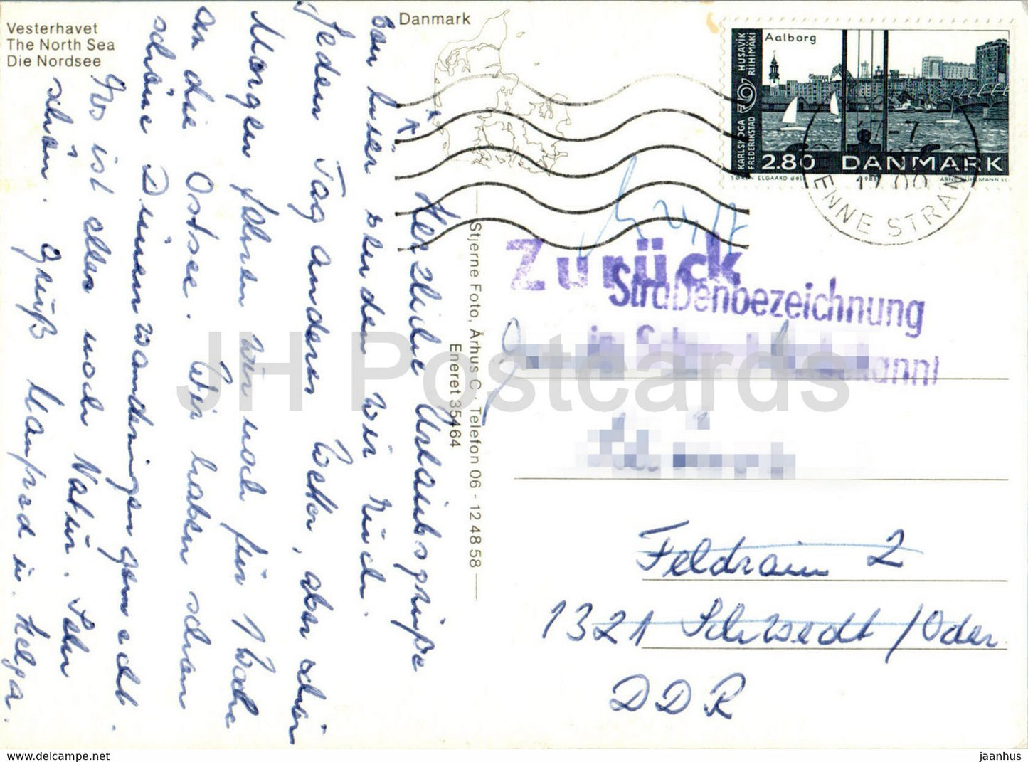 Vesterhavet – Nordsee – Karte – Strand – Multiview – Dänemark – gebraucht