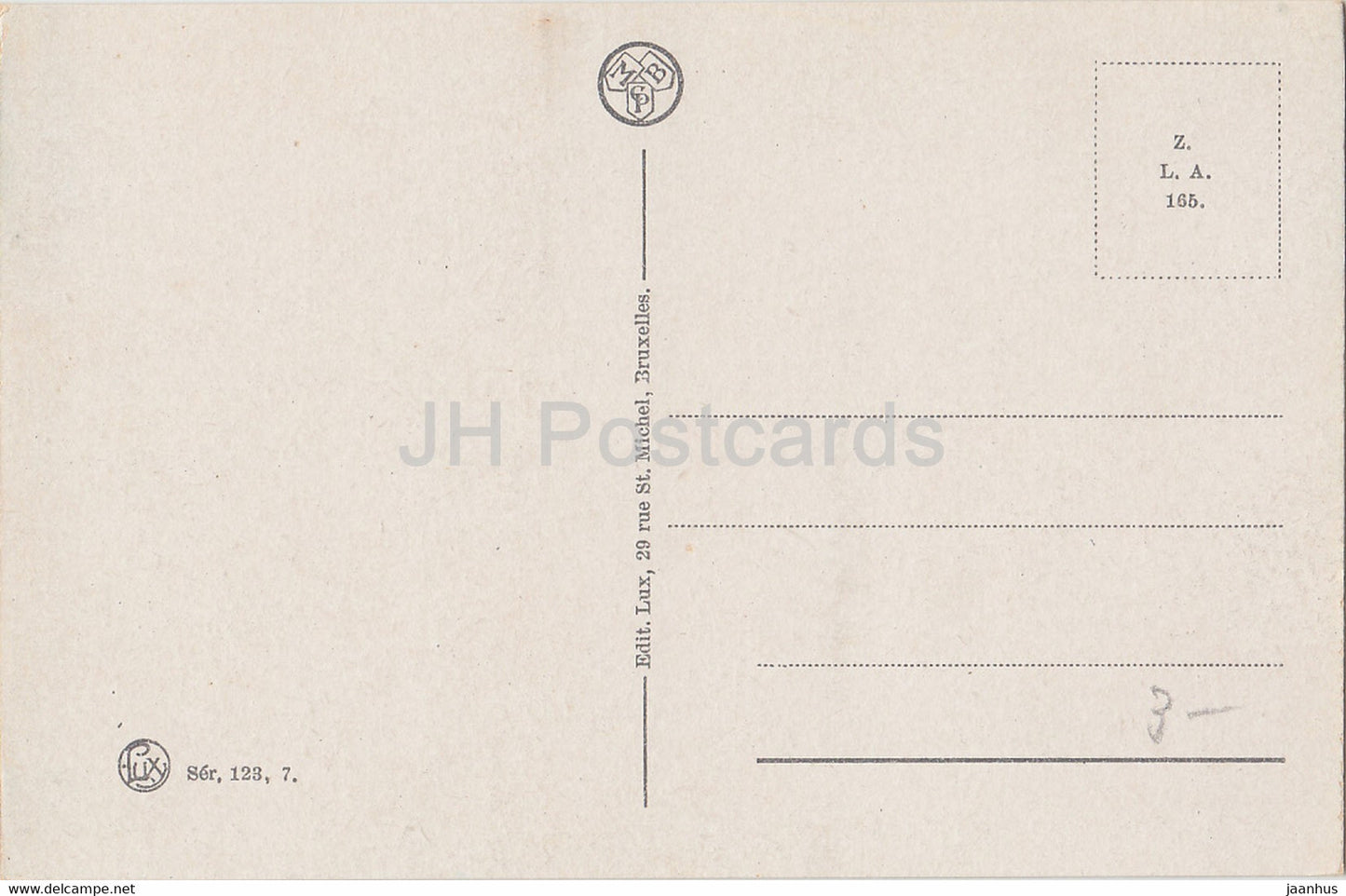 Gand - Gent - Place Laurent - old postcard - Belgium - unused