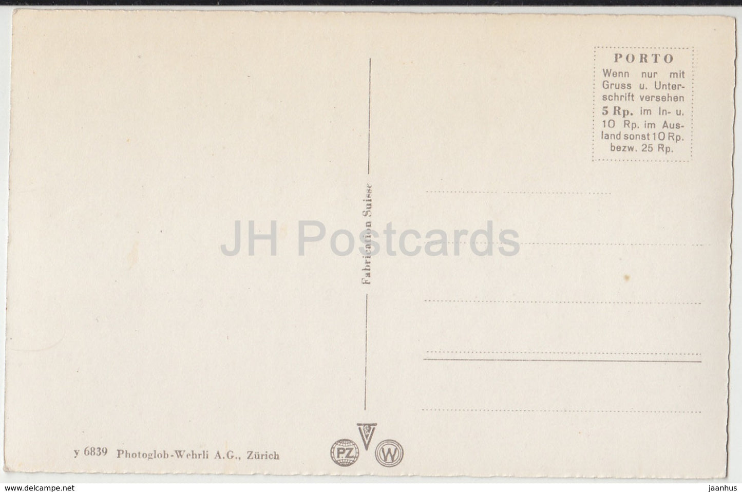 Rhonegletscher mit Rhonequelle und Furkastrasse - 6839 - Schweiz - alte Postkarte - unbenutzt