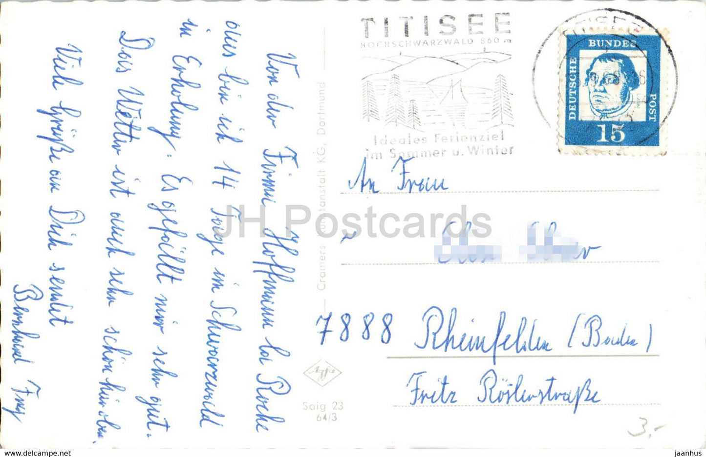 Saig im Hochschwarzwald 1050 m - Allemagne - utilisé