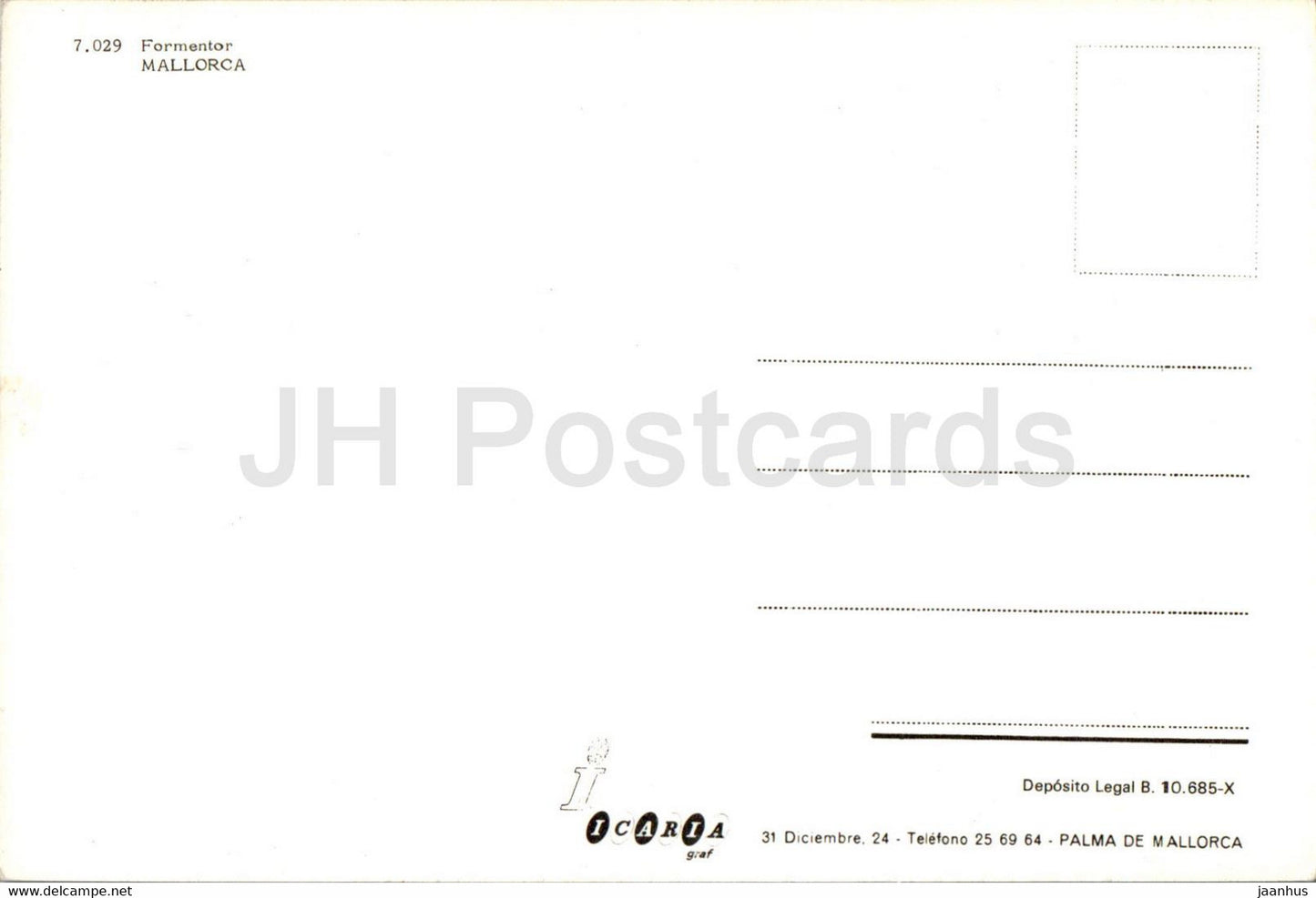 Formentor - Mallorca - 7029 - Spain - unused