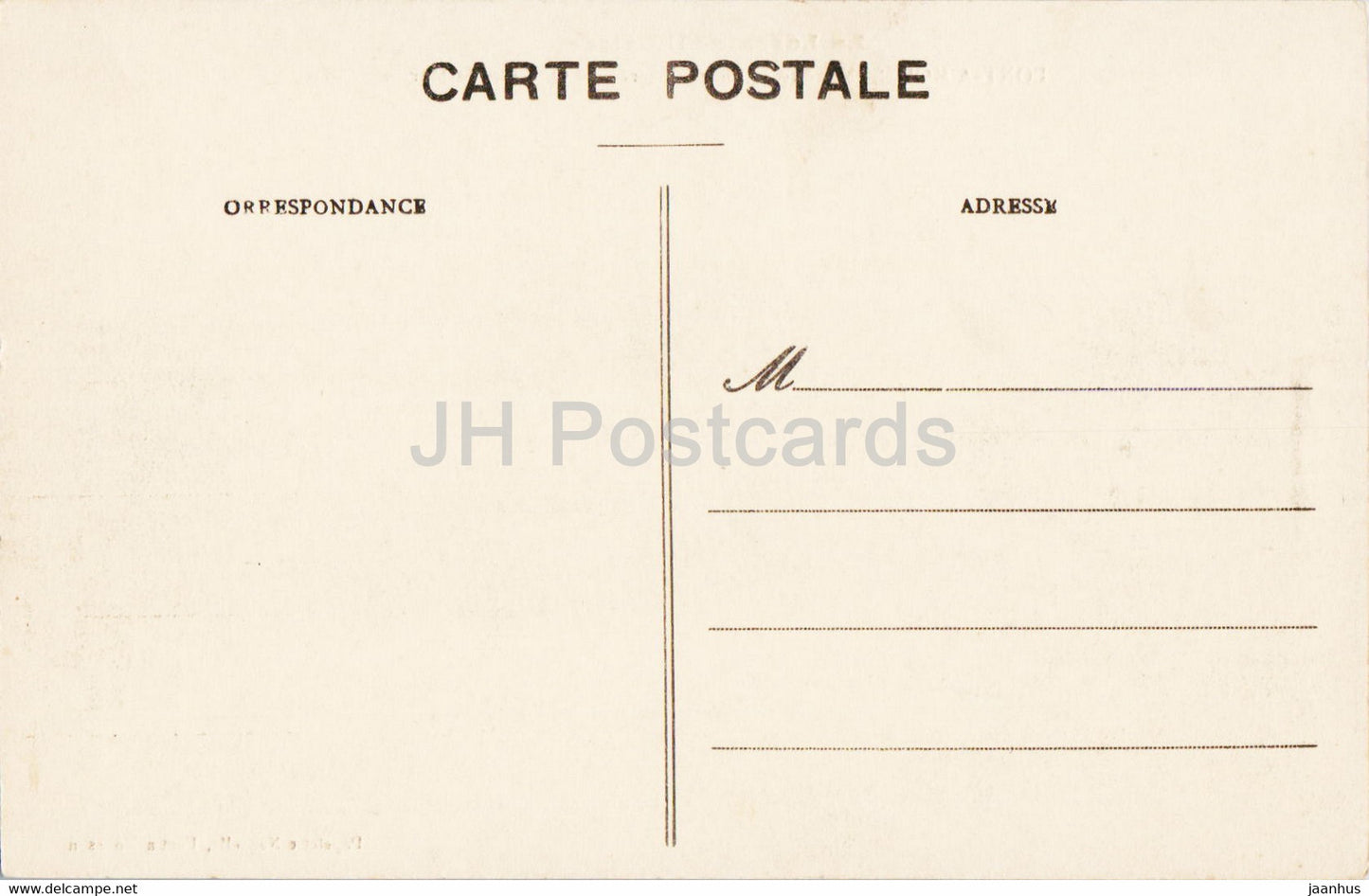 Pont a Mousson - Sur le Pont - Entrée du Quartier St Martin - pont - carte postale ancienne - France - inutilisé