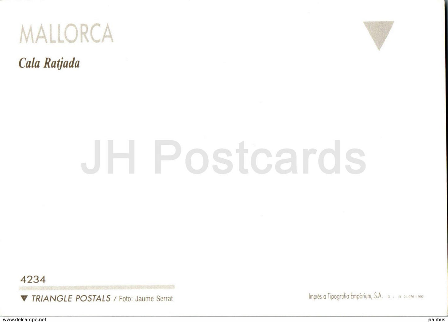 Mallorca - Cala Ratjada - 4234 - Spain - unused