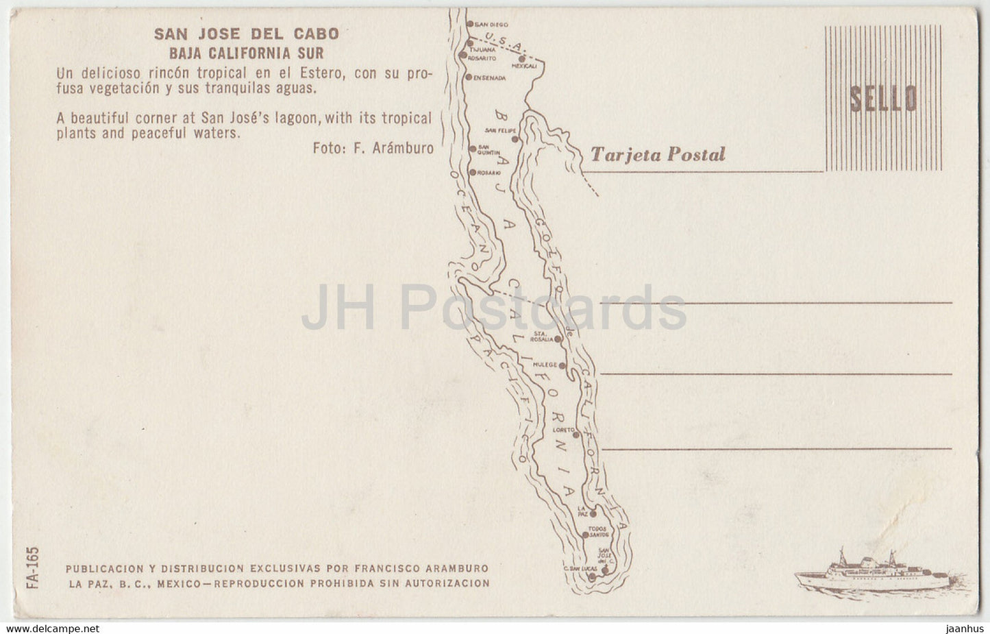 San Jose del Cabo - Baja California Sur - Lagune de San Jose - Mexique - inutilisé