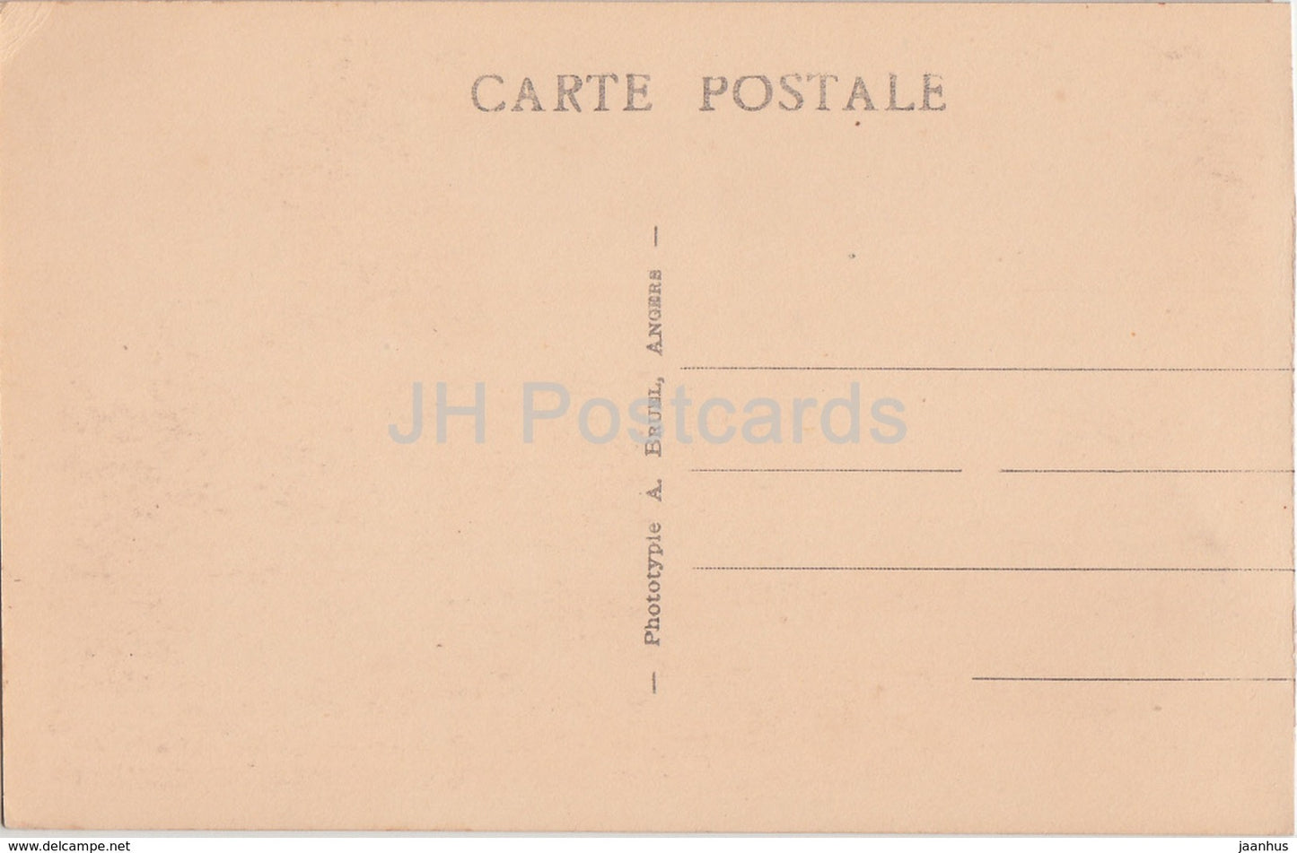 Chinon - Le Chateau - Logis Royaux - 15 - château - carte postale ancienne - France - inutilisée