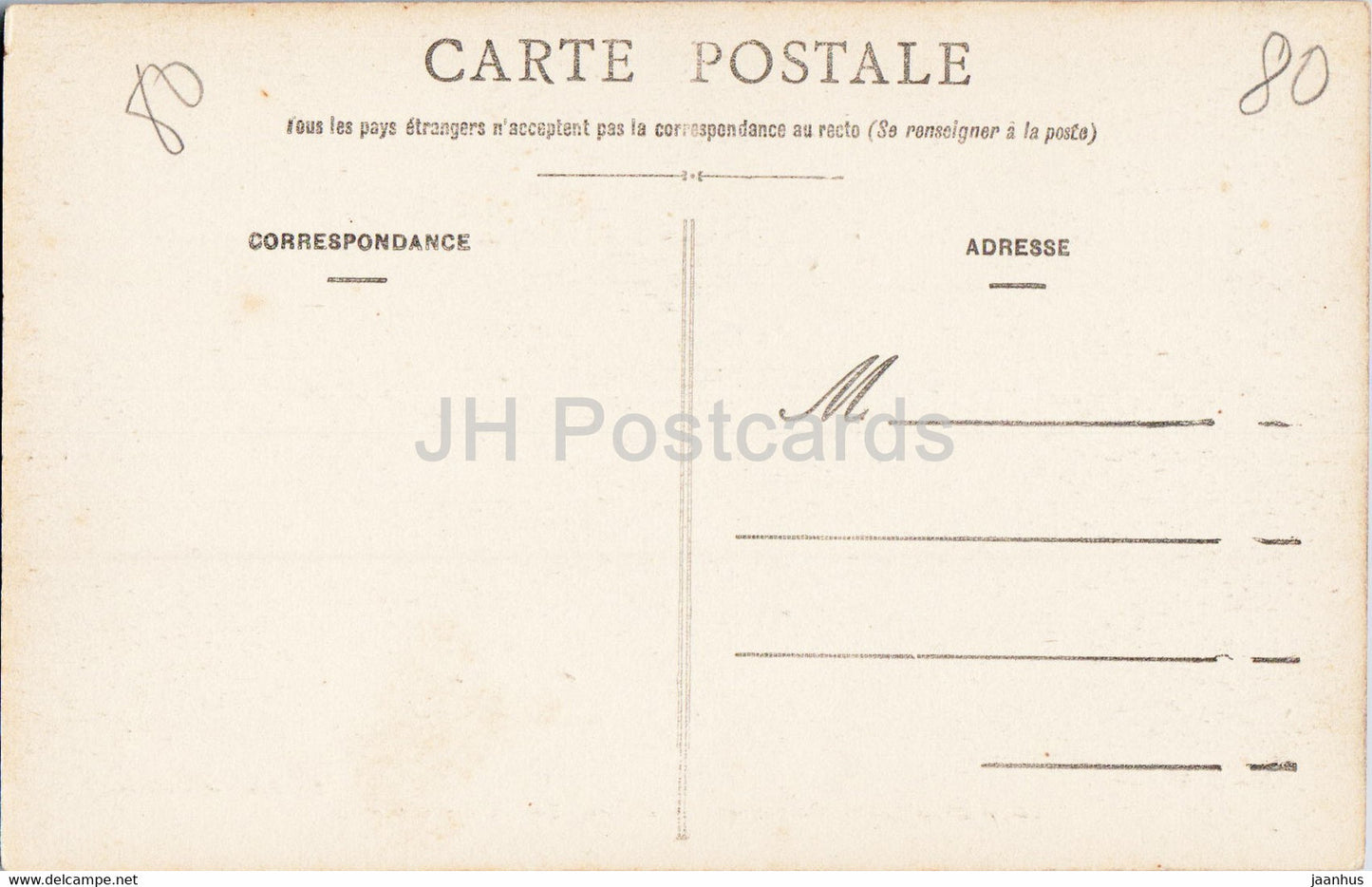 Albert - Curiosites - La Cascade - 15 - alte Postkarte - Frankreich - unbenutzt