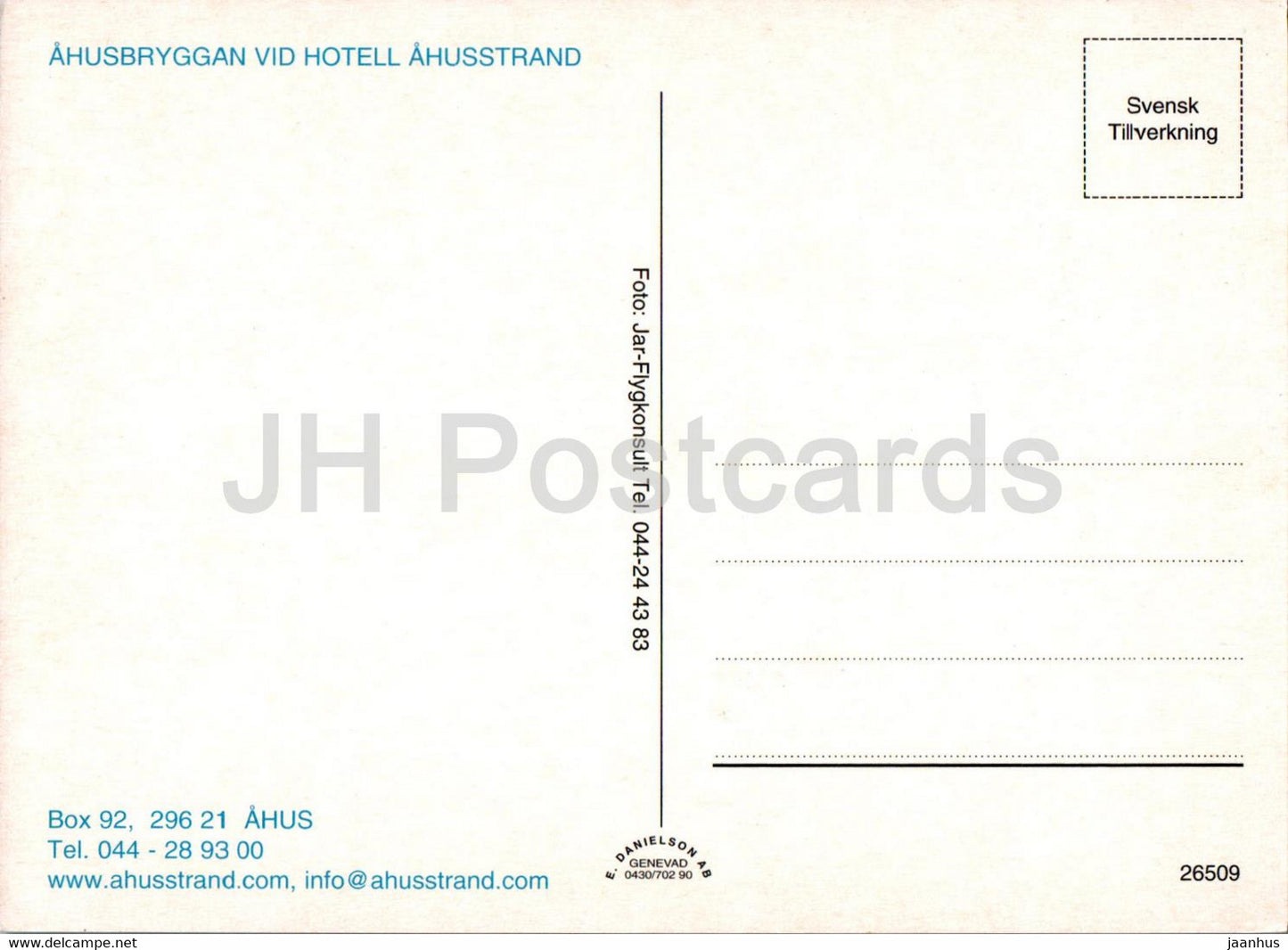 Ahusbryggan vid Hotell Ahusstrand - 26509 - Sweden - unused