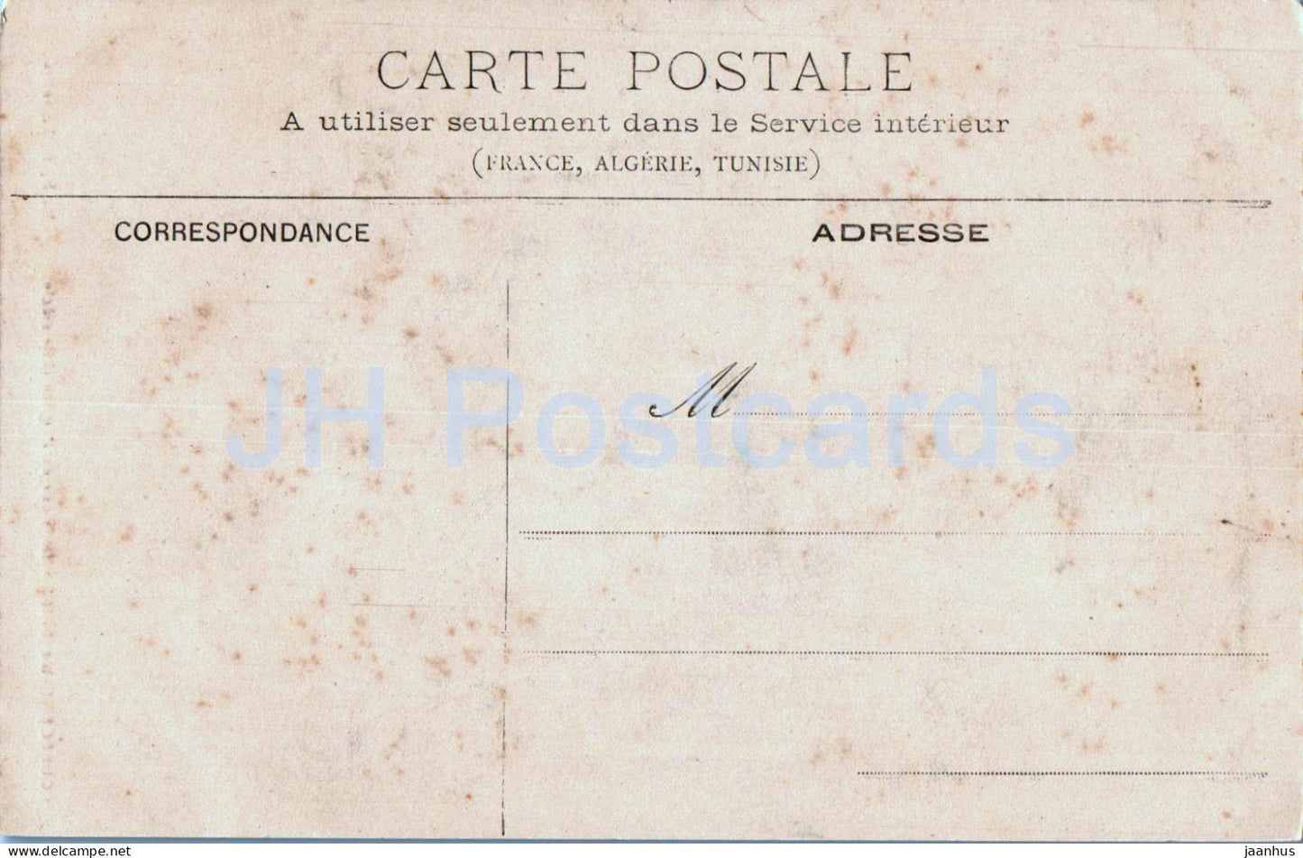 Bourbonne les Bains - Intérieur de l'Eglise - intérieur de l'église - carte postale ancienne - France - inutilisée