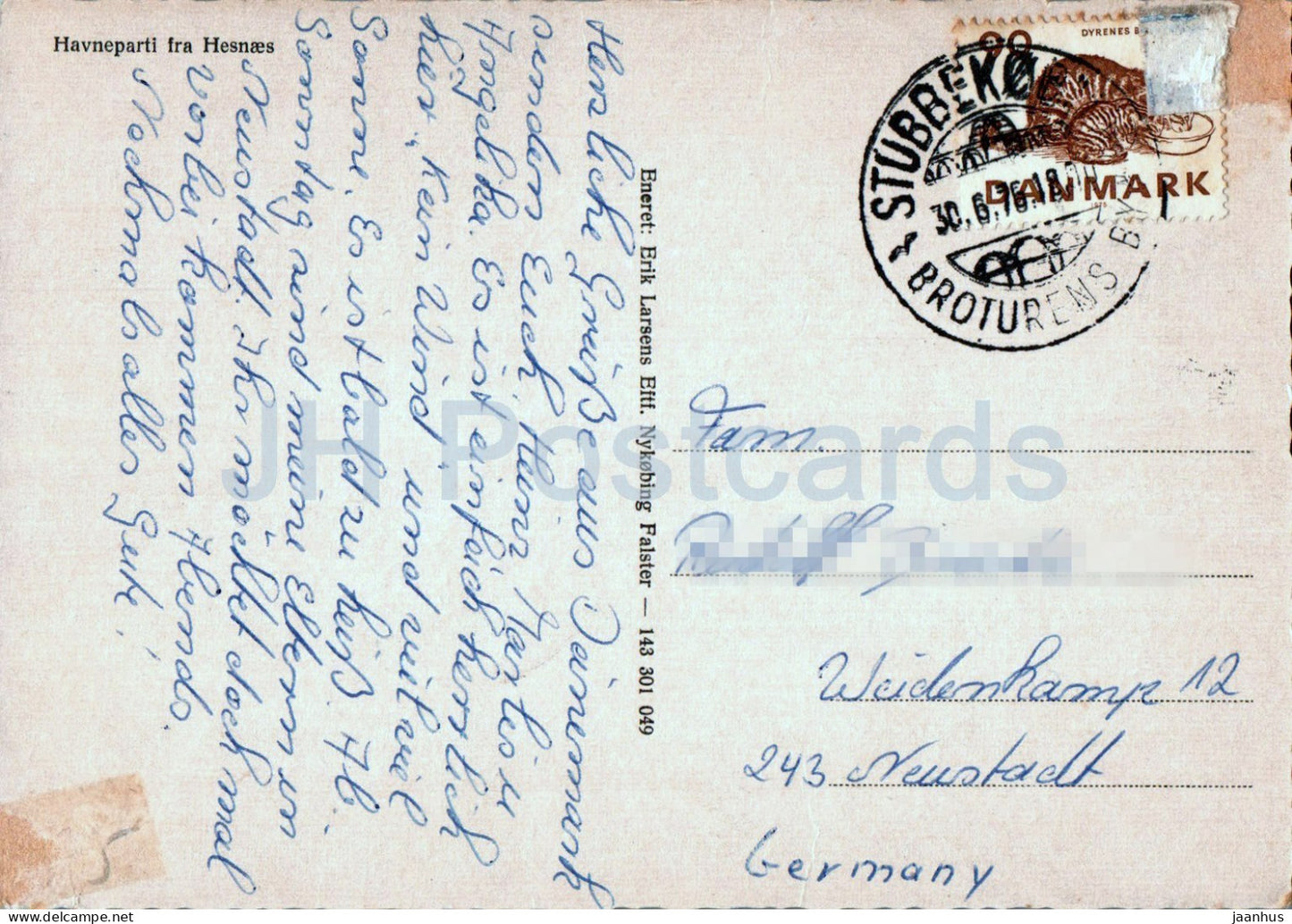 Havenparti fra Hesnaes – Segelboot – 143 – 1976 – Dänemark – gebraucht