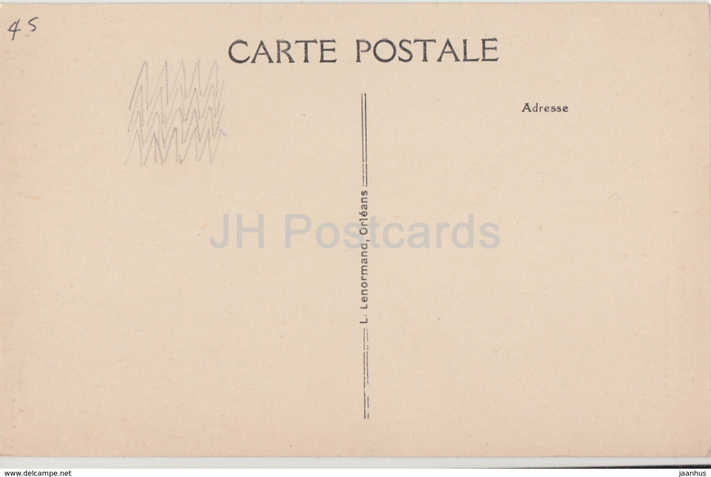 Beaugency - La Tour dite de Cesar - tower - 138 - old postcard - France - unused