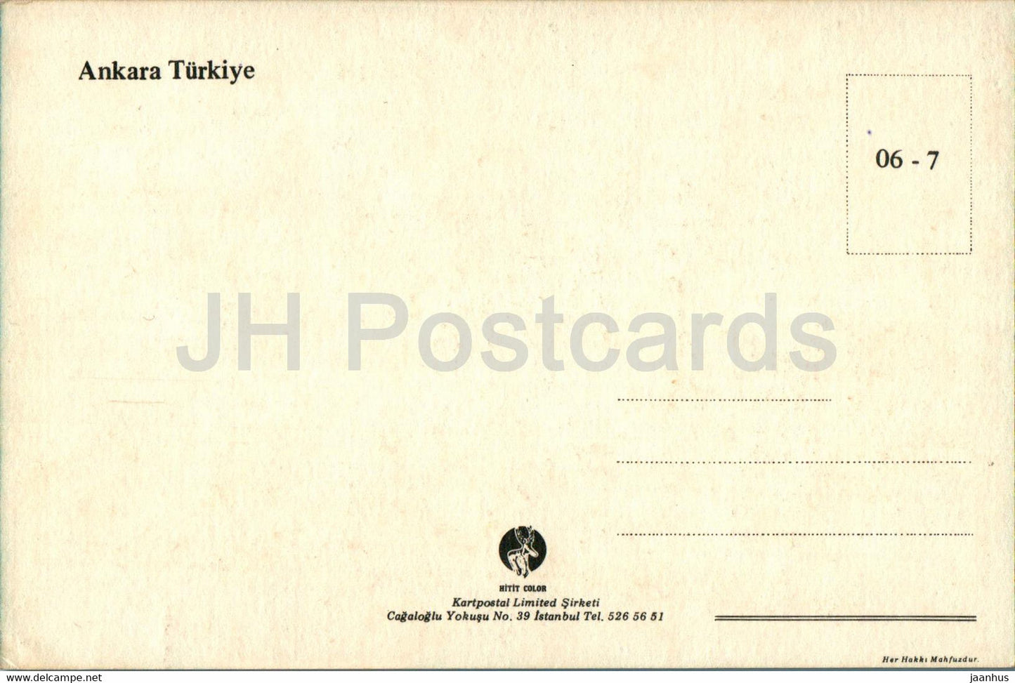 Ankara - Ankaradan Selamlar - Greetings from Ankara - multiview - 06-7 - Turkey - unused