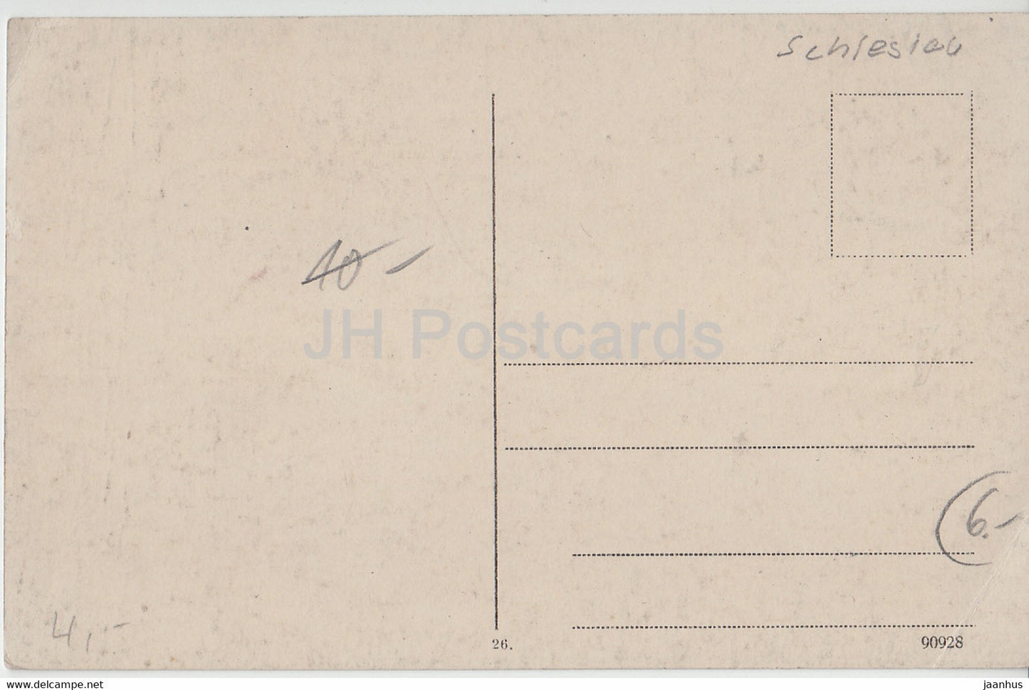 Breslau - Wroclaw - Blick auf die Universitat - university - 90928 - old postcard - Poland - used