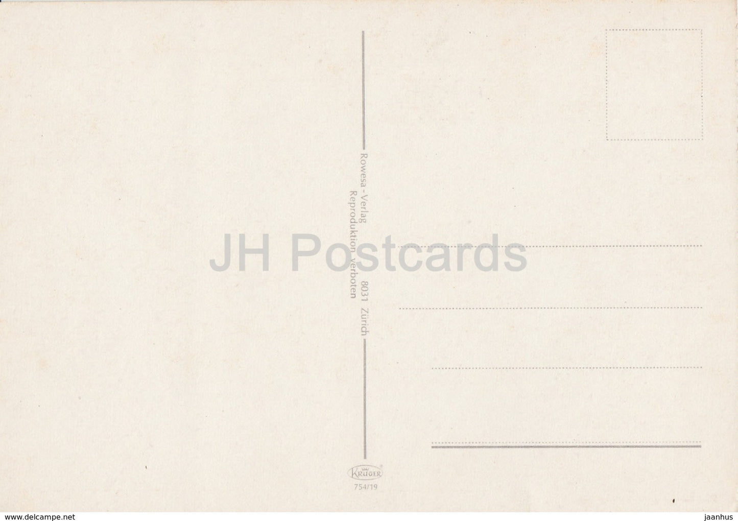 Schweiz - Suisse - Svizzeria - airplane - boat - Switzerland - unused